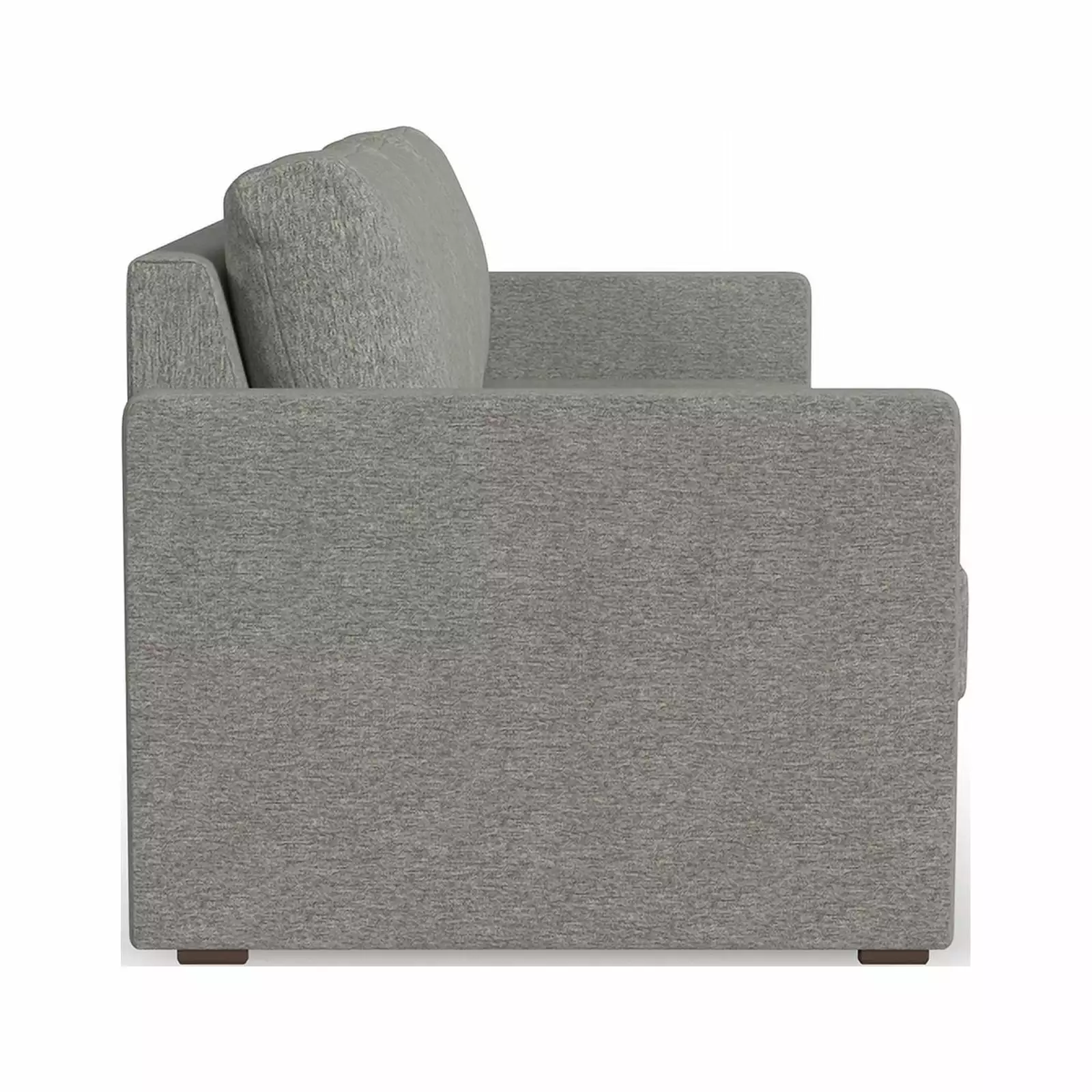 Flex Gray 3 Seat Sofa - Durable Performance Fabric Modern Living Rooms Flexsteel