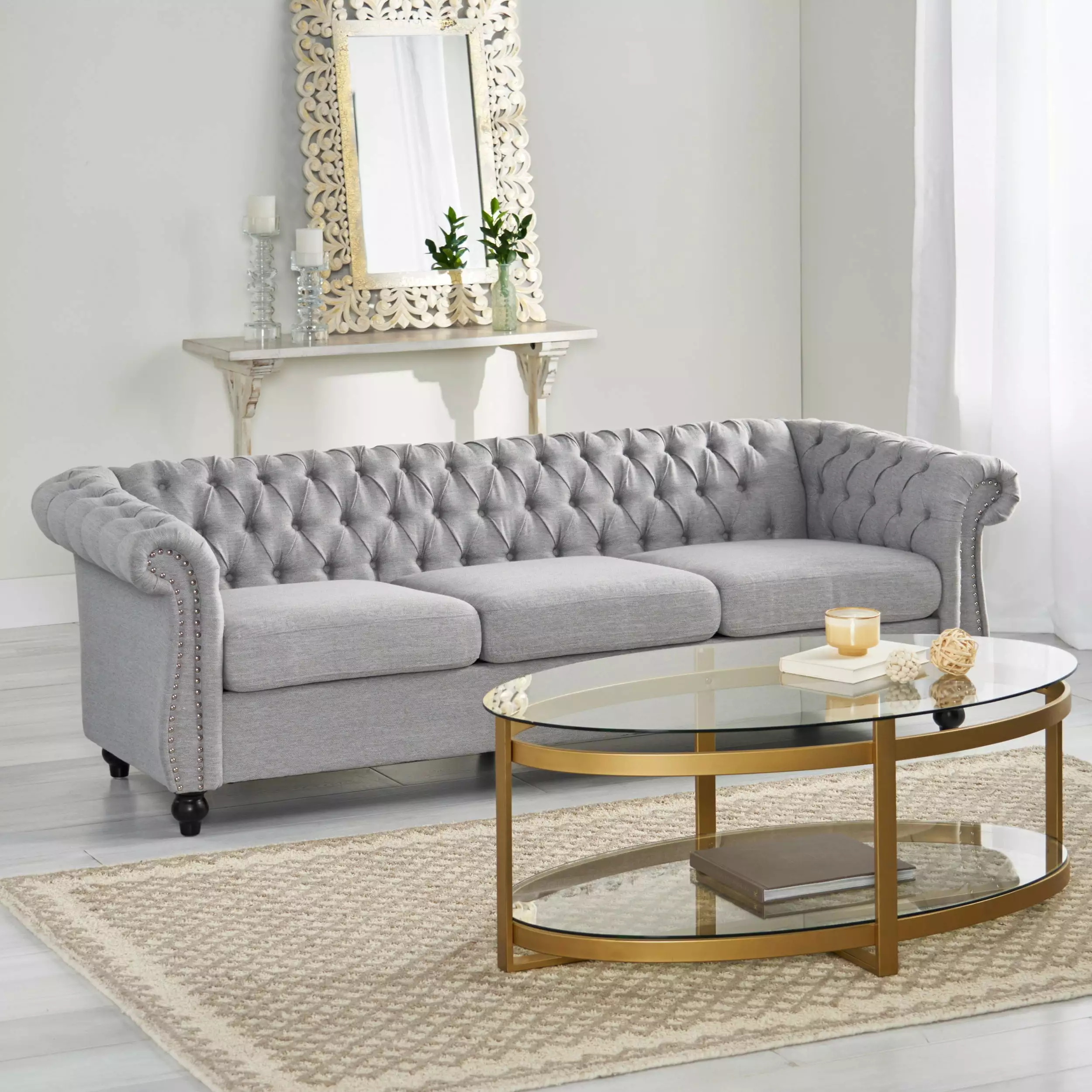 3 Seater Sofa Enrich Your Living Room Royal Luxury Centerpiece OMCCHK