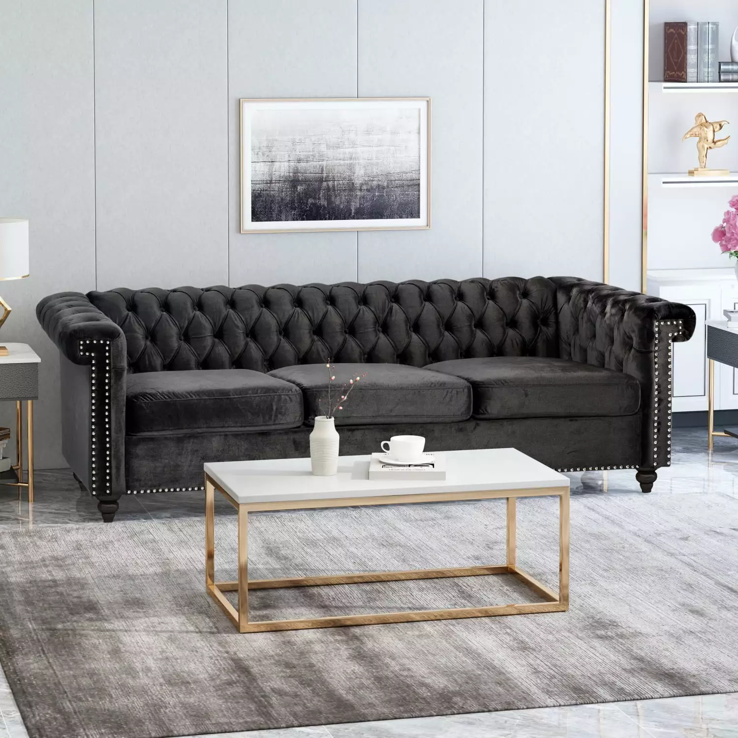 Miekor Furniture 3 Seater Sofa B3A075 Living Room
