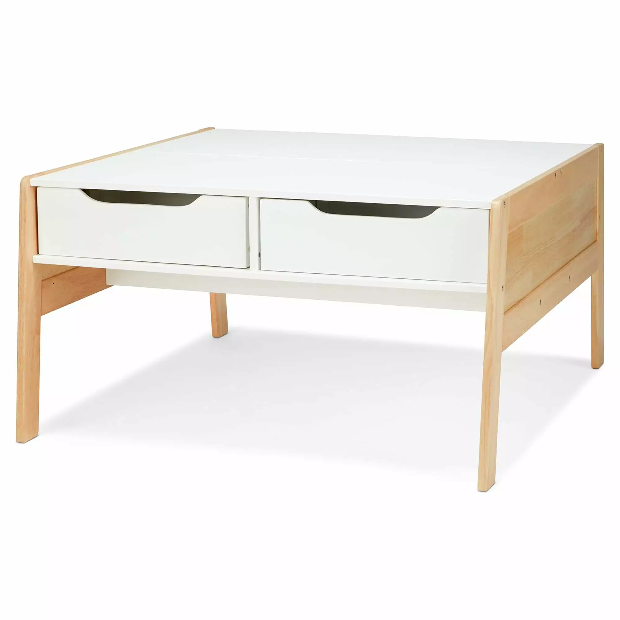 Melissa & Doug Kids Furniture Wooden Art & Activity Table Bins
