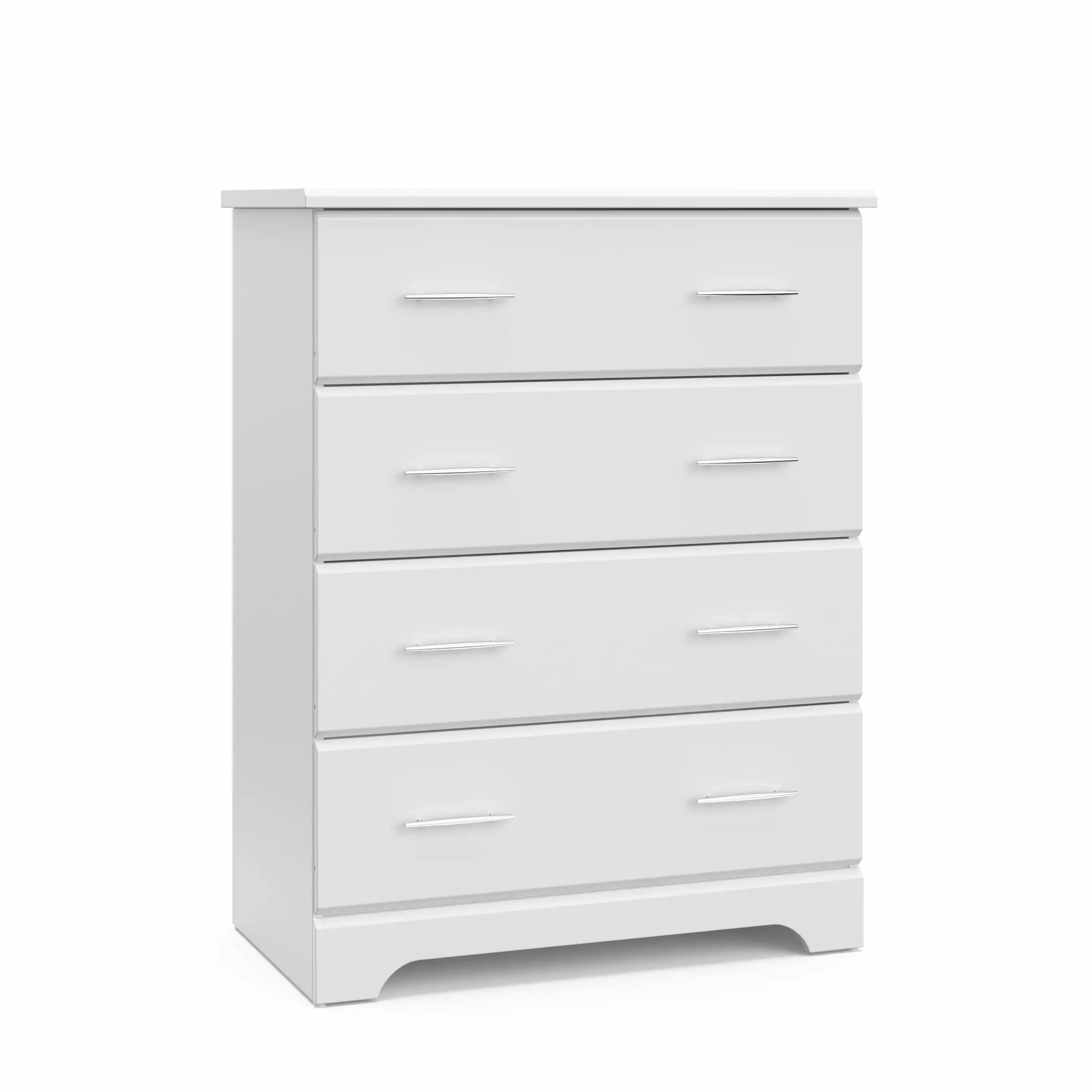 Storkcraft Brookside 4 Drawer Nursery Dresser White