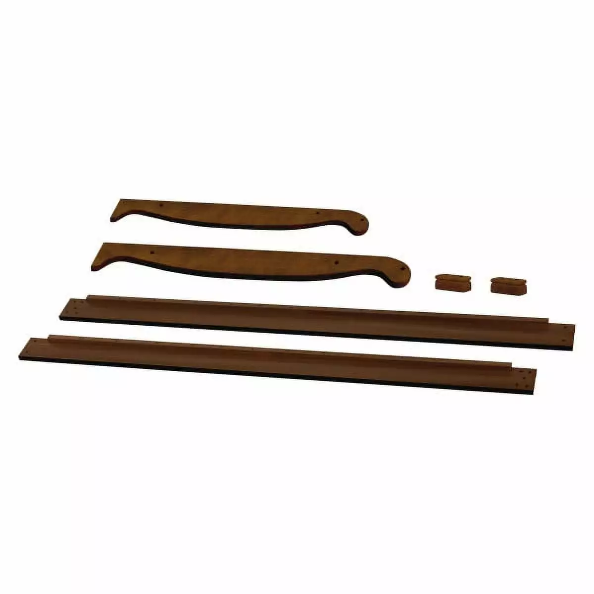 DaVinci Kalani Full-Size Pine Wood Bed Conversion Kit Espresso