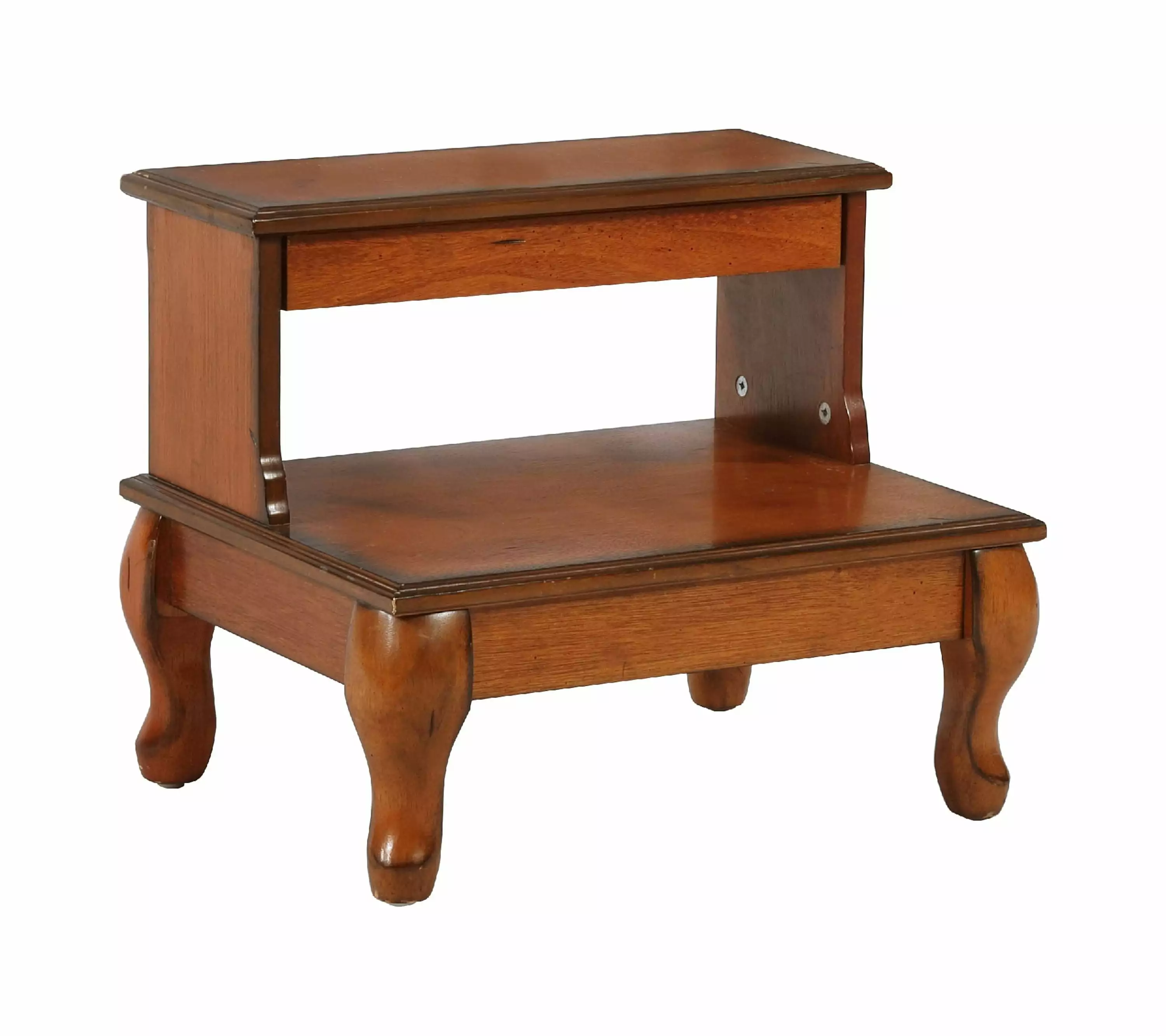 Rimrock 2-Step Bed Steps Antique Cherry Finish Easy Bed Access Powell