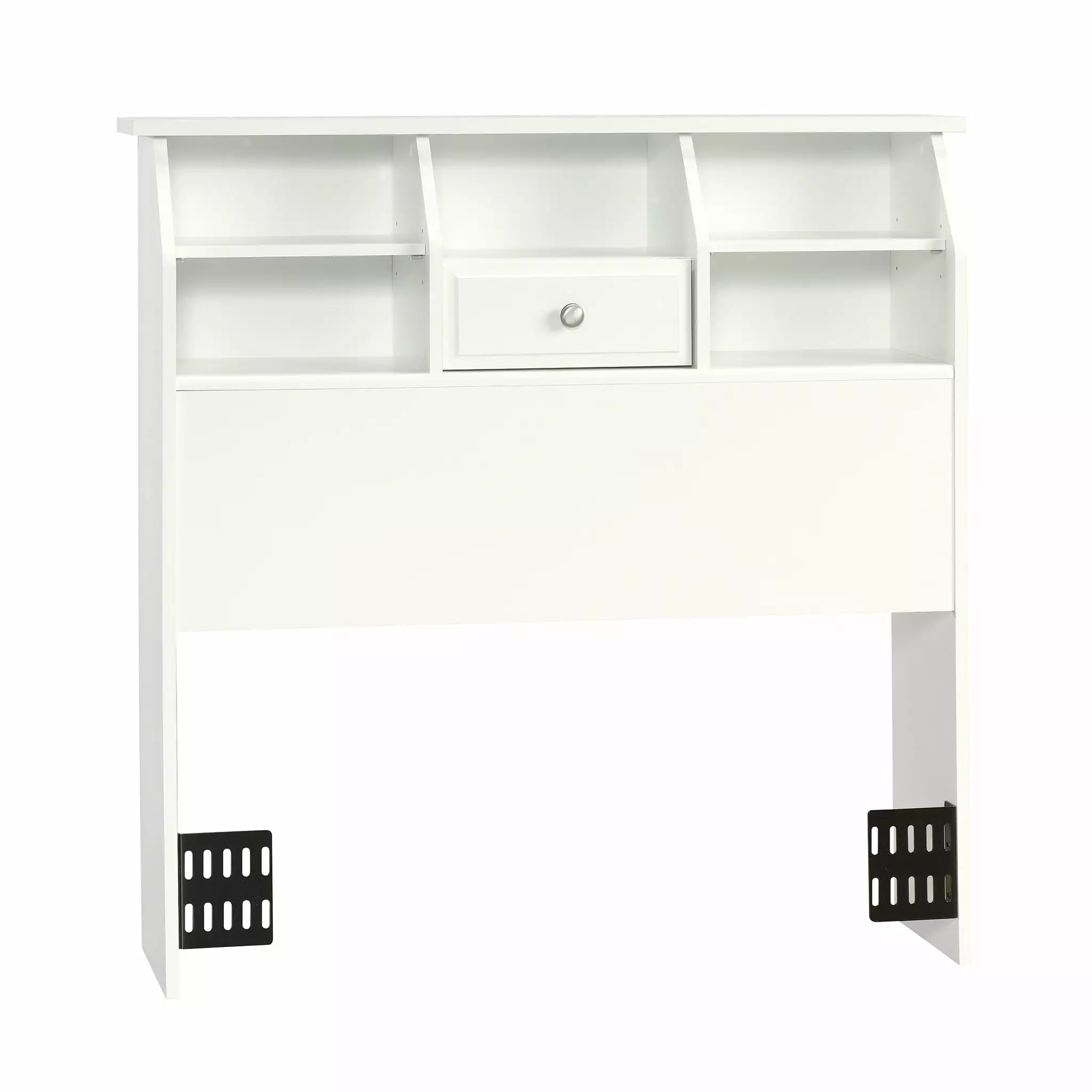 Sauder Shoal Creek Twin Bookcase Headboard Bed Soft White Finish