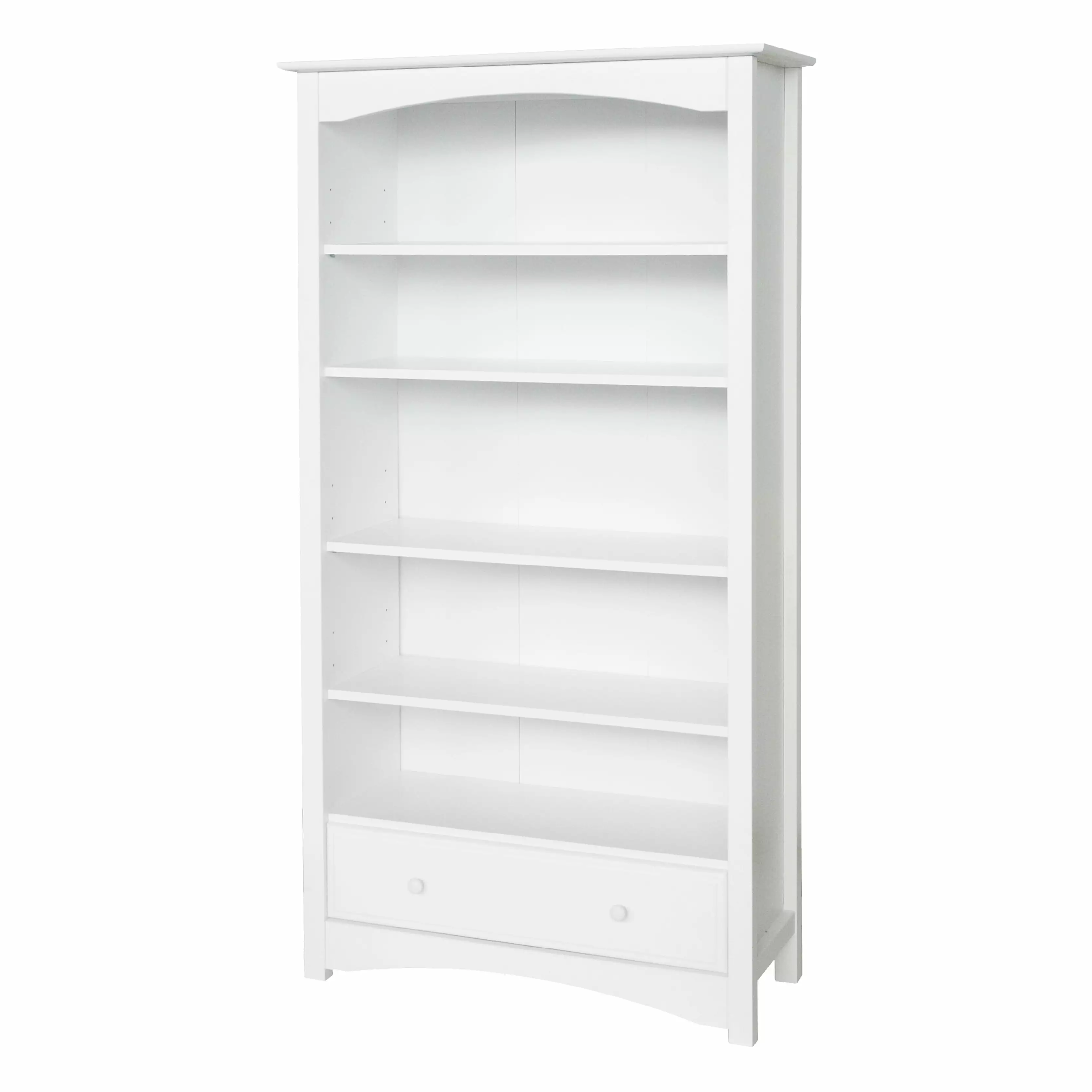 DaVinci MDB Bookcase White Finish - Modern Nursery Storage Solution