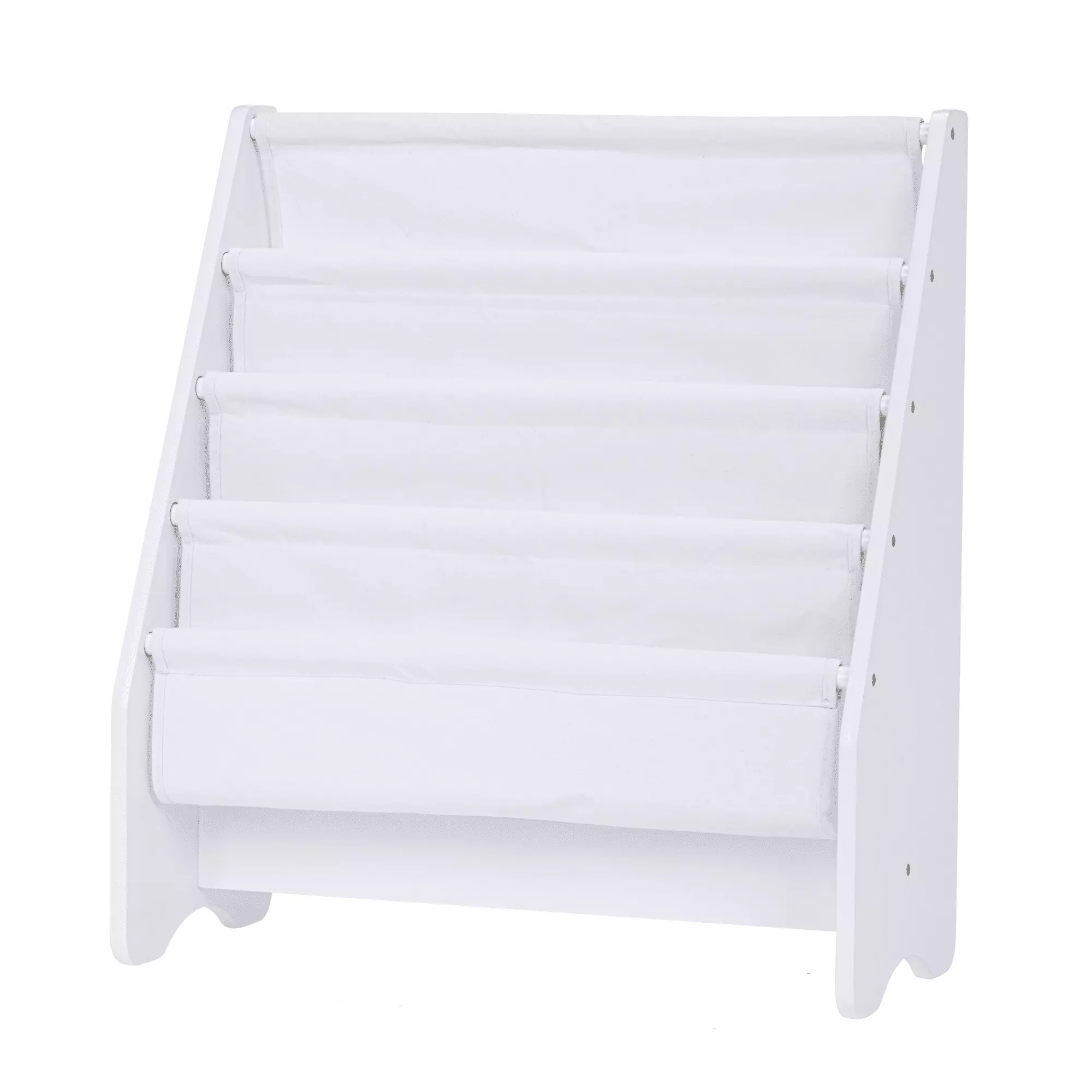 UTEX Kids Sling Bookshelf Magazine Rack Book Rack Kids White