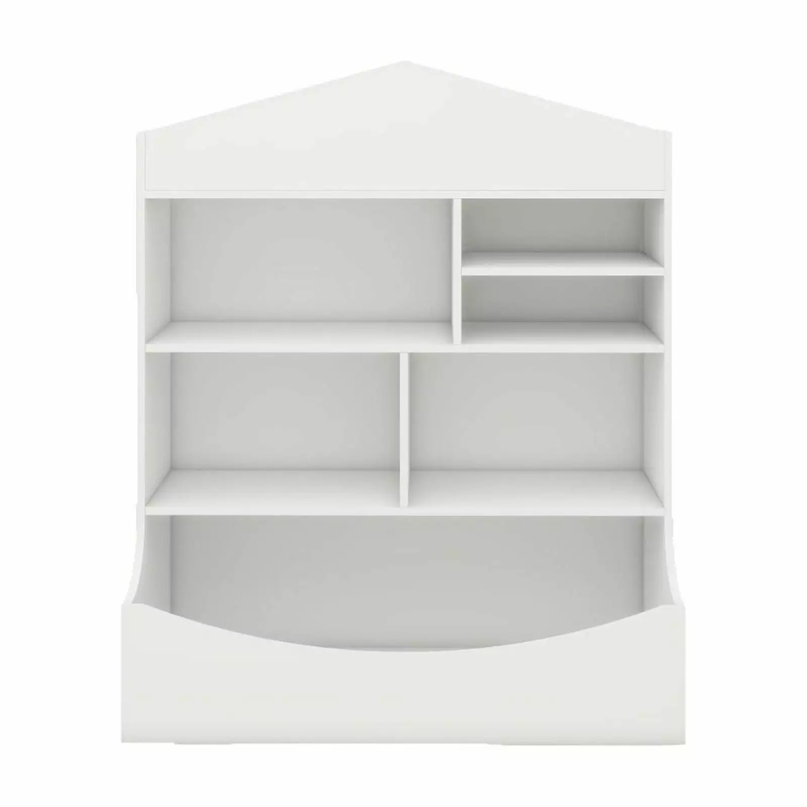 Historyli Go5H Kids Bookshelf Toy Storage Arranger Flexibility Bookcase Playroom Nursery Kids Room