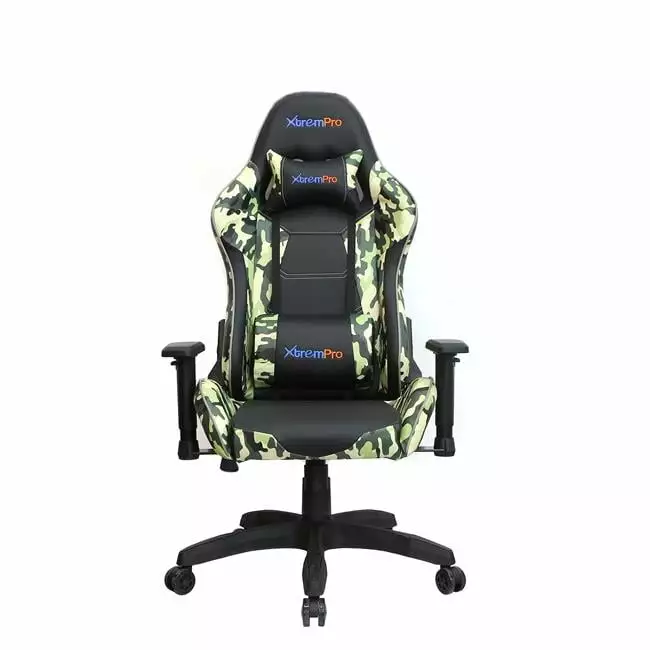 XtremPro Camo Gaming Chair - High Back Ergonomic Office Computer Chair Recliner and Swivel Seat