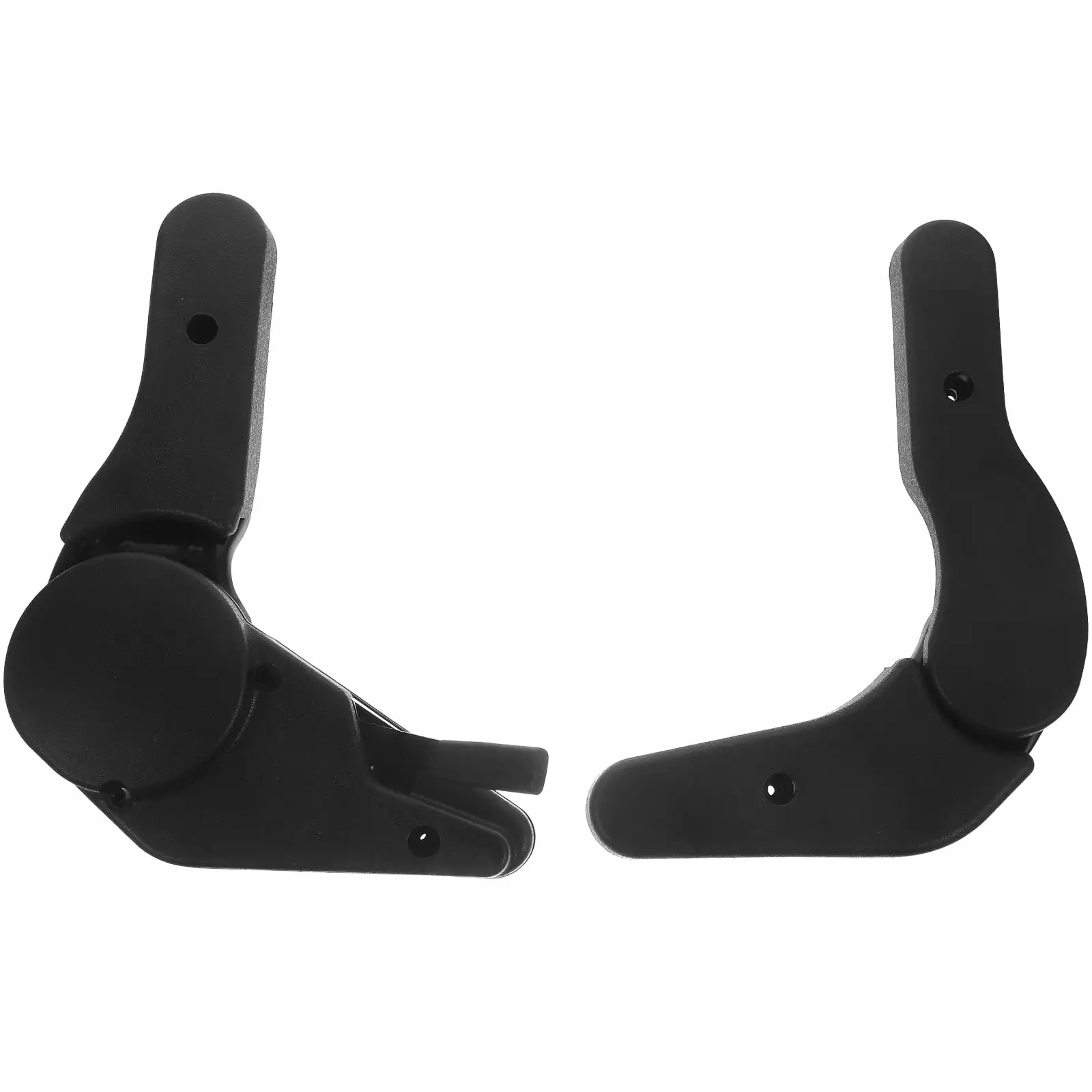 Nishuna 1 Set Seat Back Angle Adjuster Swivel Chair Accessories 180 Degree Adjustable Racing Esports Chair (Black)