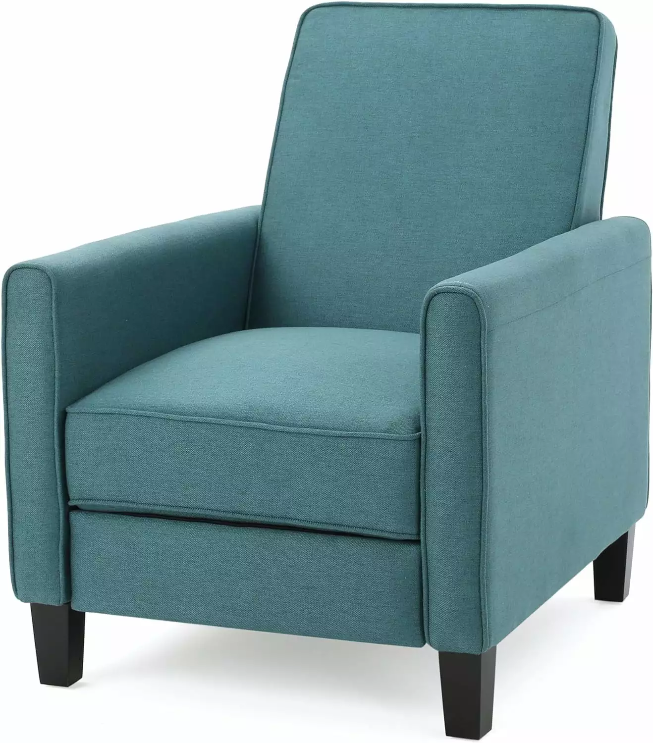 RUIHONGQING Darvis Fabric Recliner Club Chair Dark Teal 26.75D x 34W x 36.25H