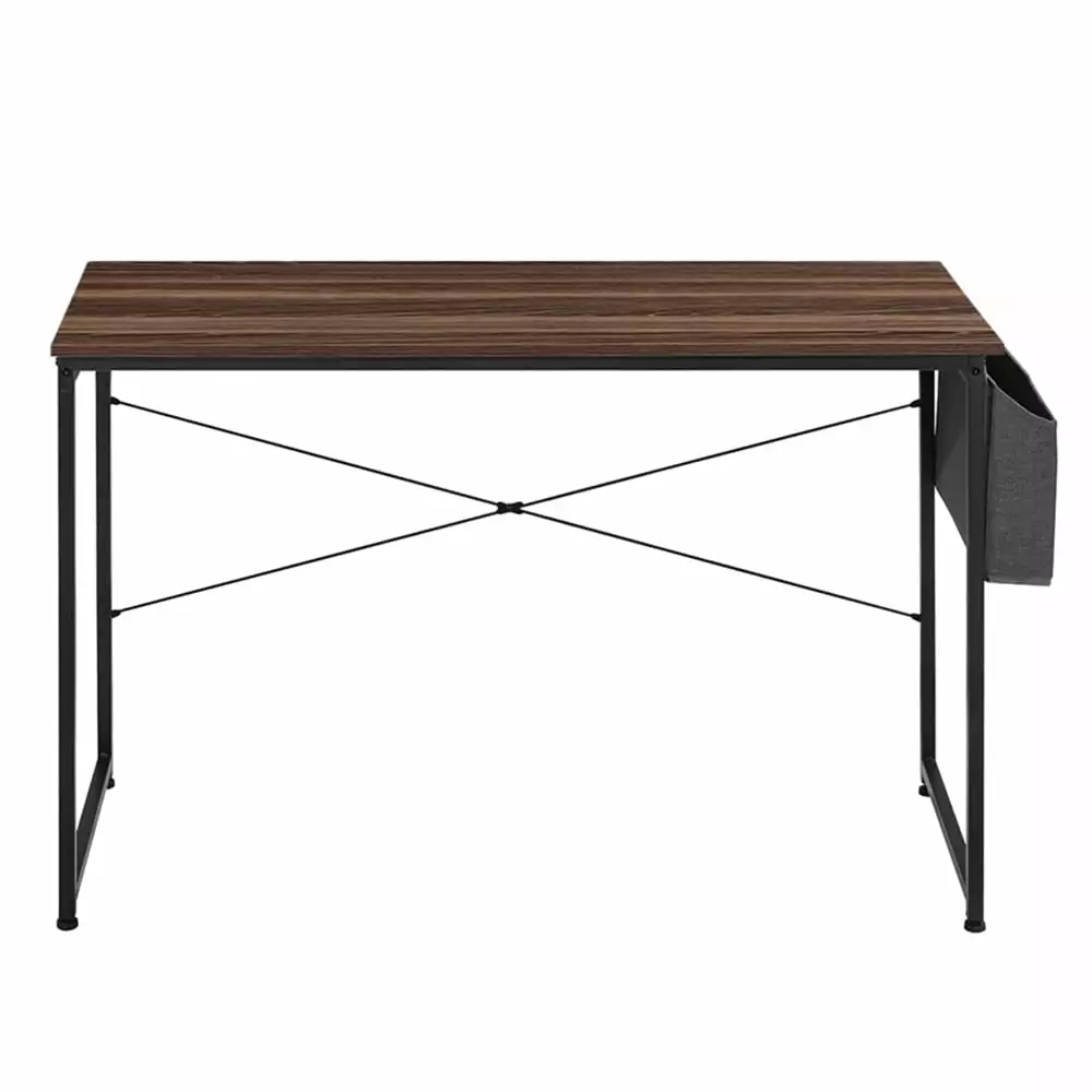 47-Inch Computer Desk Storage Bag - Brown Home Office Writing Study Desk Modern Simple Laptop Table Unbrand