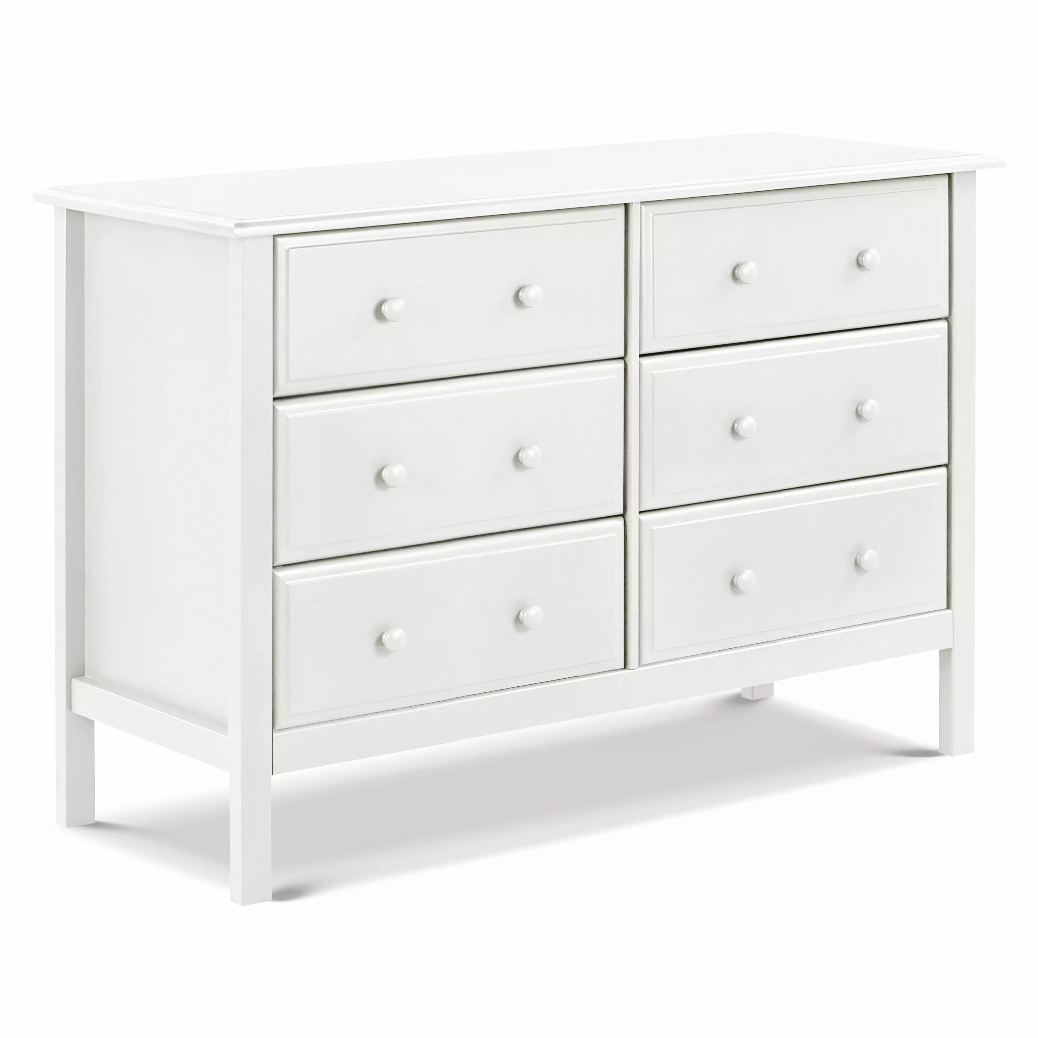 DaVinci Jayden 6-Drawer Double Dresser White