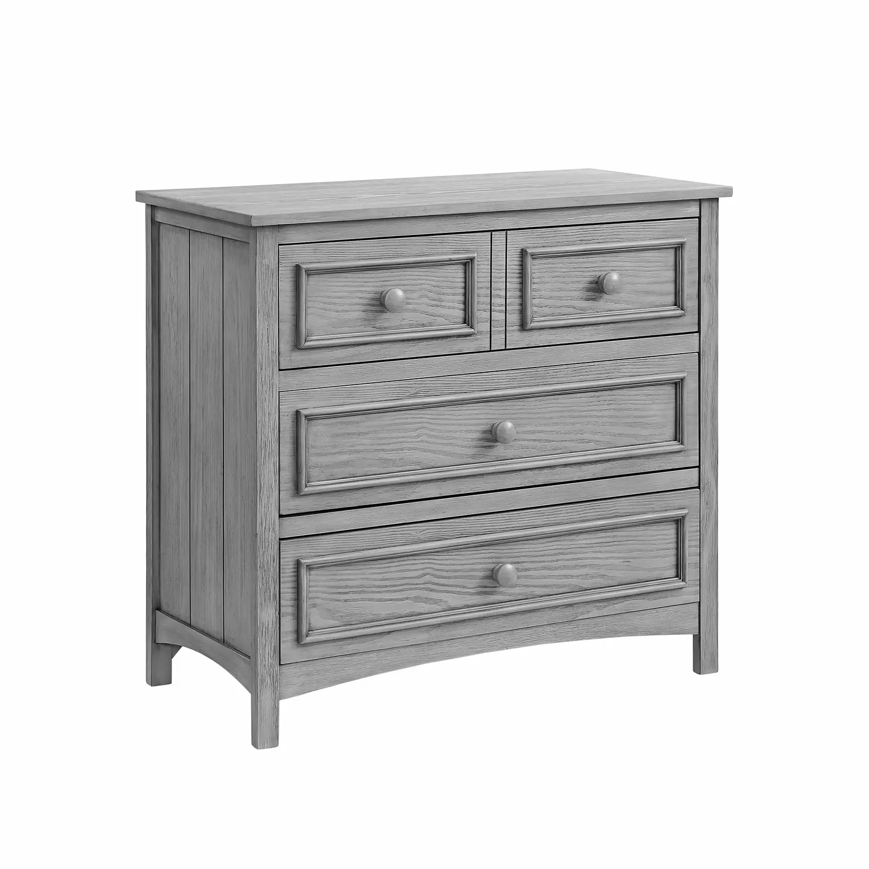 Oxford Baby Farmington 3-Drawer Dresser Rustic Gray Nursery Kids Furniture