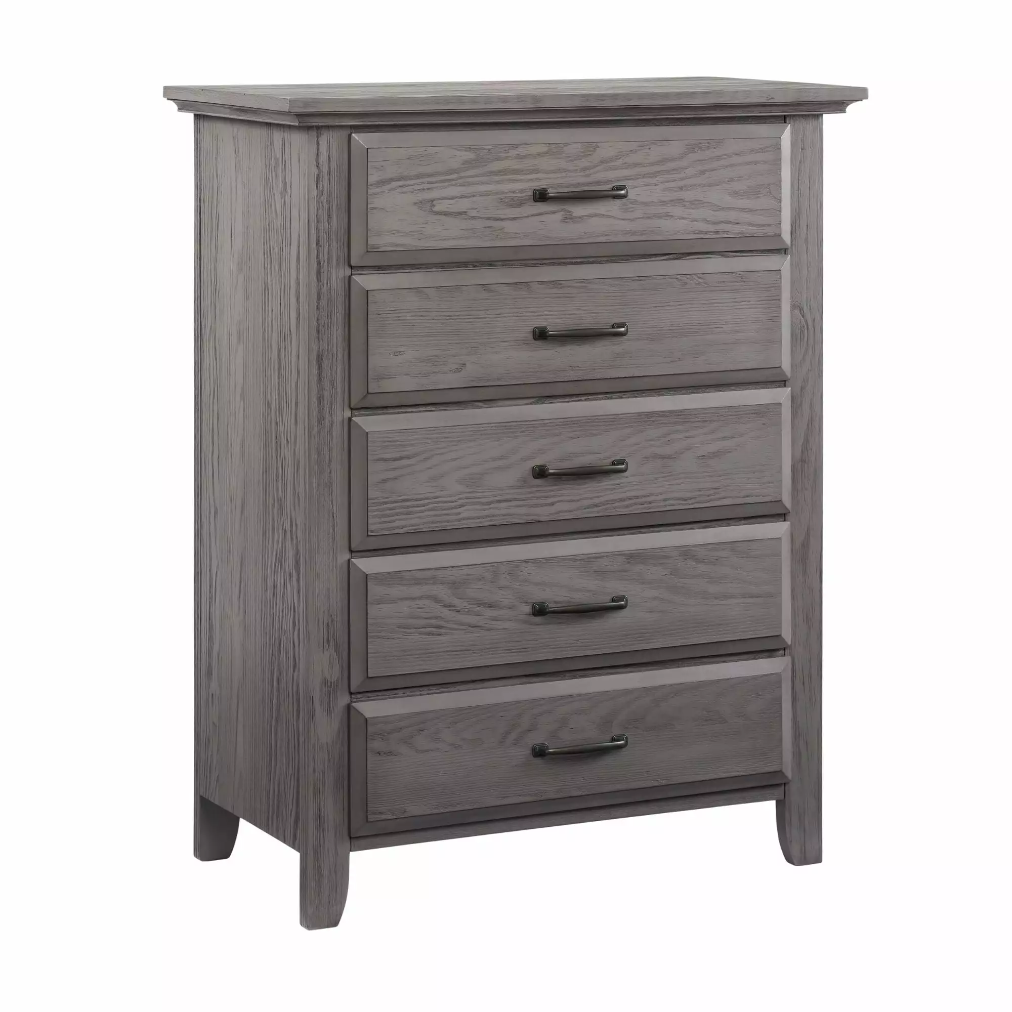Soho Baby Sheridan 5 Drawer Dresser Graphite Gray Nursery and Kids Room