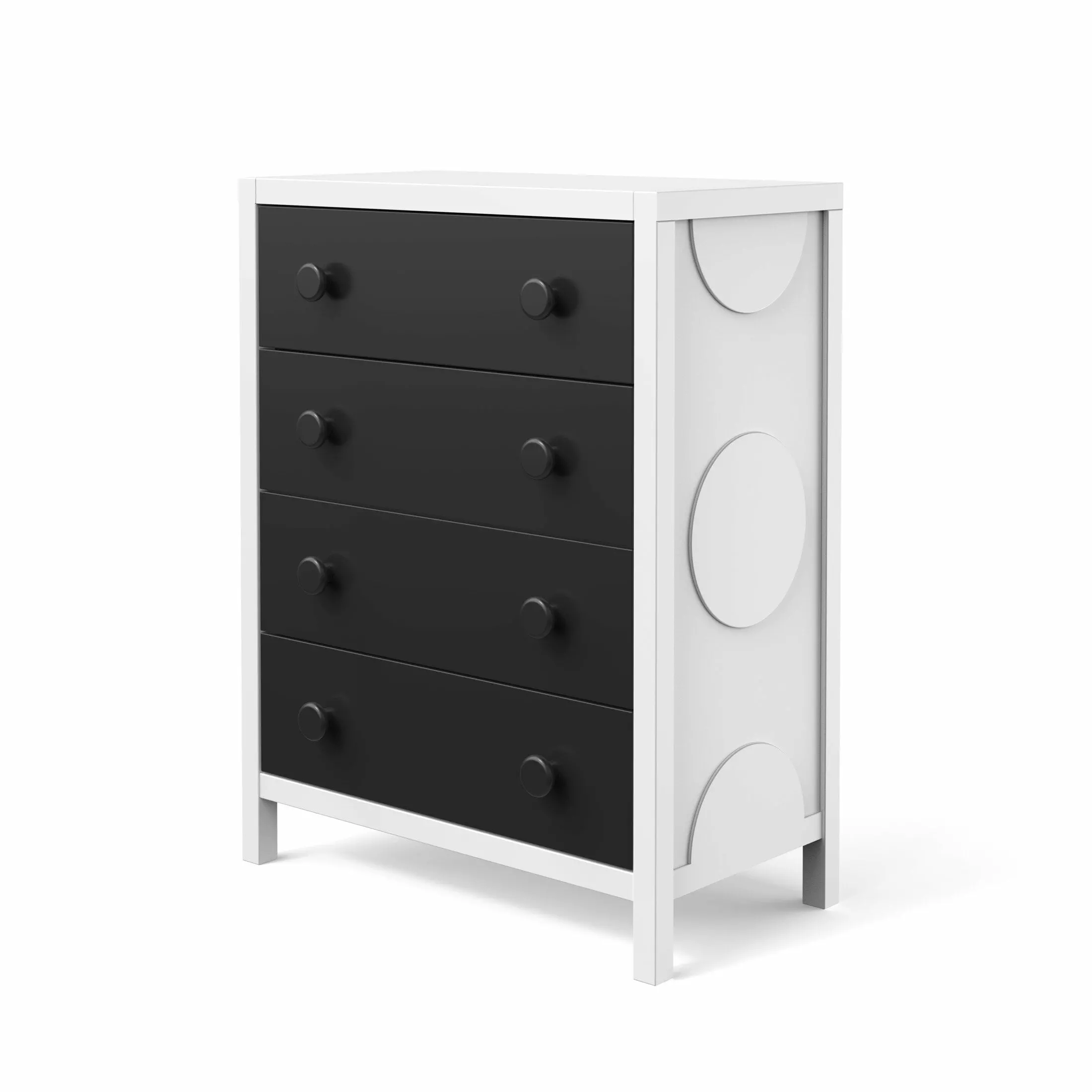 Child Craft Orbit 4 Drawer Chest Nursery and Kids Room Storage