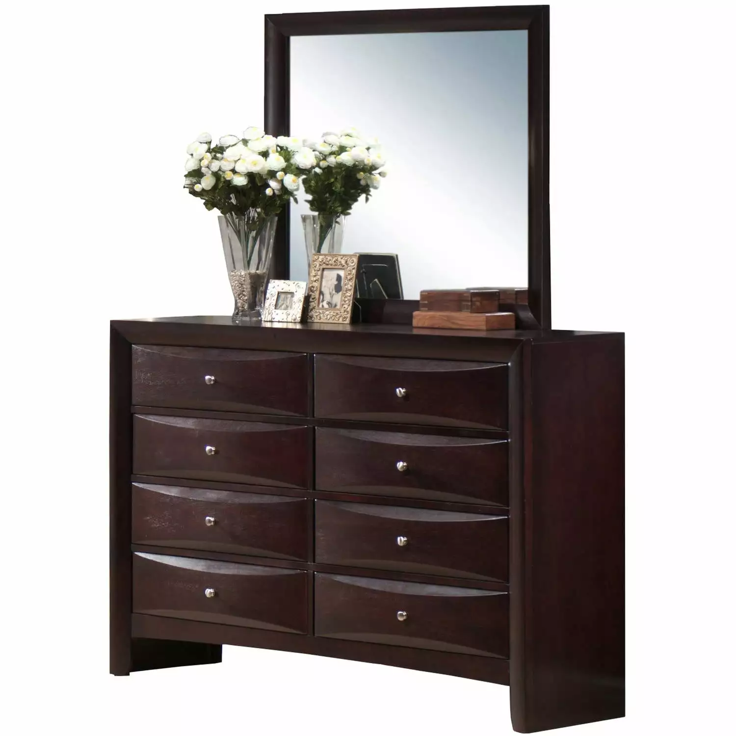 Picket Houtilize Furnishings Madison Dresser and Mirror Set Picket House Furnishings