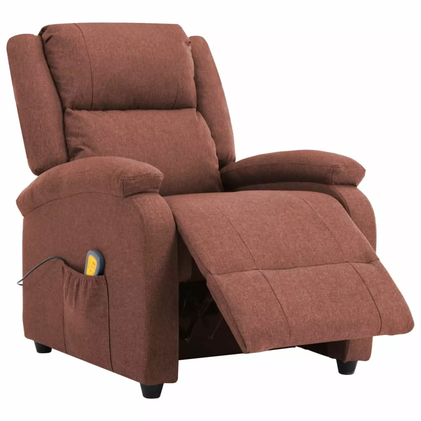 Andoer Adjustable Fabric Recliner Chair Elderly Side Pocket