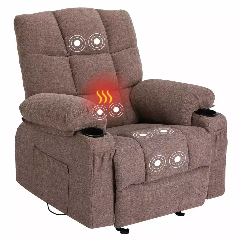 Irfora Elderly Room Lift Recliner Chair Side Pocket and Remote Holder Best Furniture