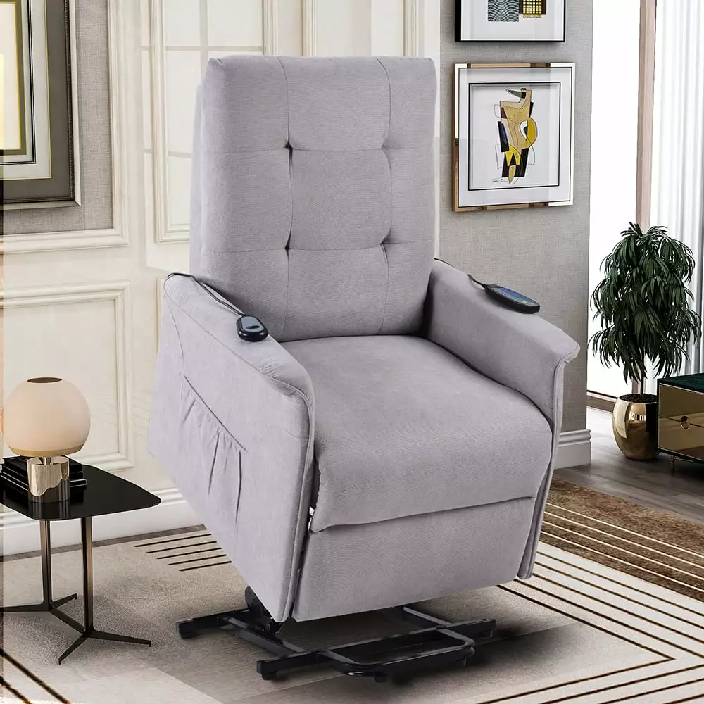 Topcobe Power Lift Recliner Chair Elderly Adjustable Massage Living Room Sofa