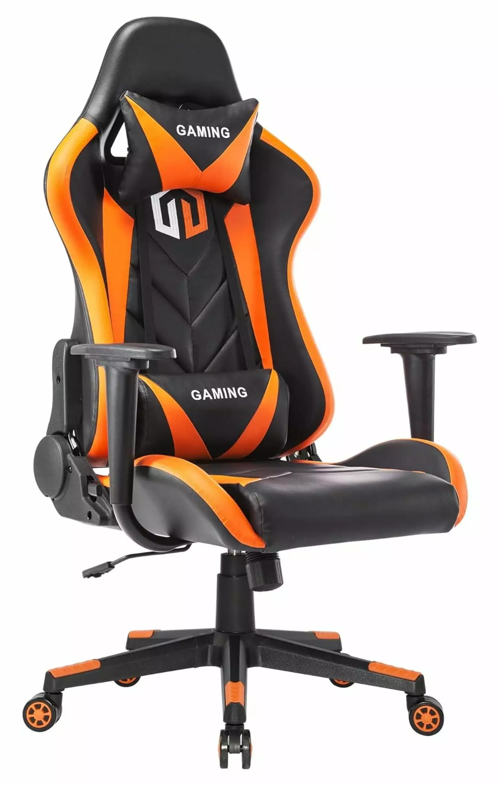 ZZYY Gaming Chair Racing Office Chair Computer Desk Chair Executive and Ergonomic Reclining Swivel Chair Headrest and Lumb...