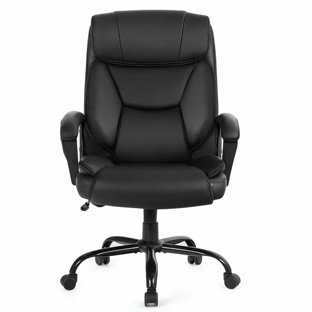 Canddidliike Massage Executive Office Chair 6 Vibrating Points Black Ergonomic Computer Desk Chair
