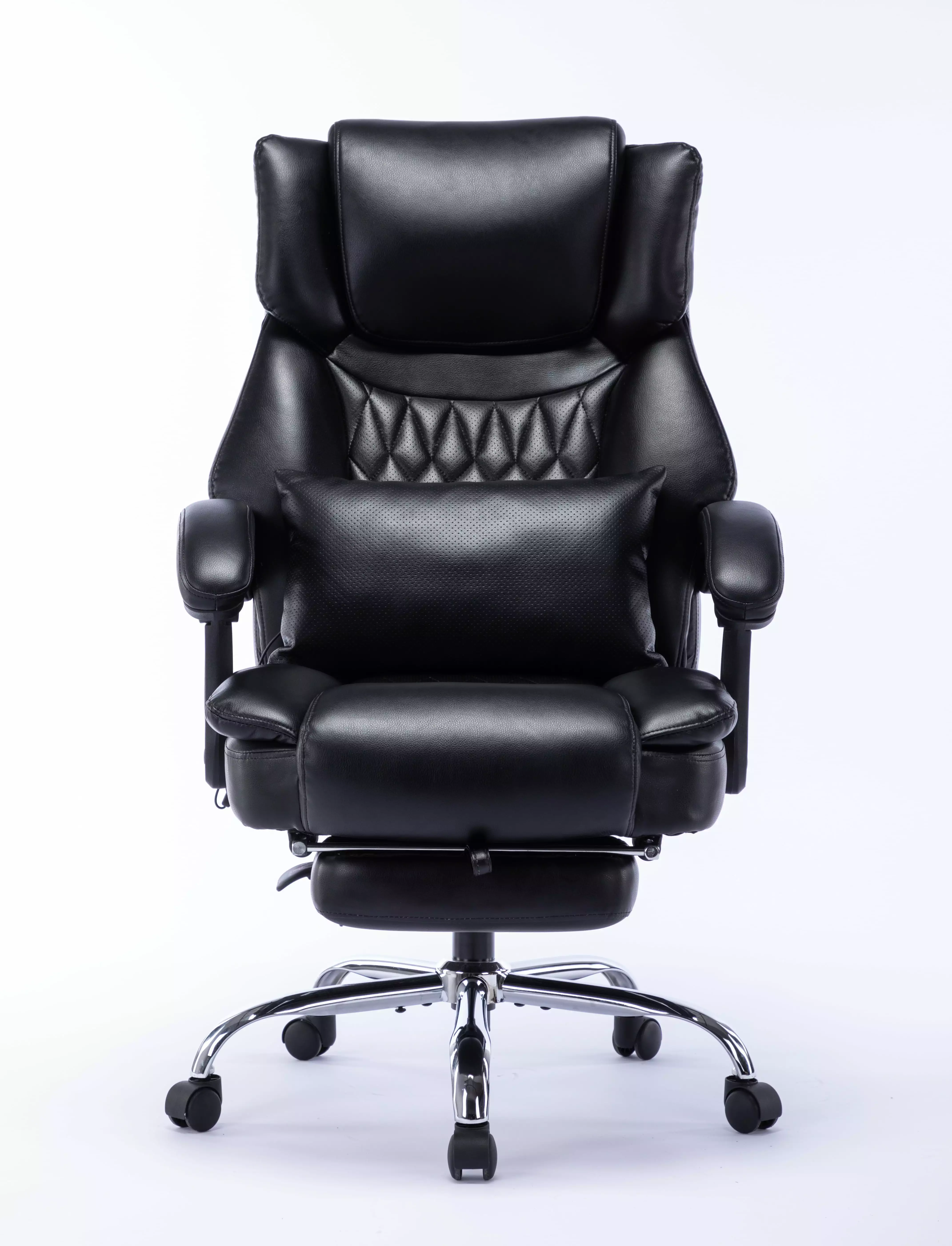 Marcree High Back Massage Reclining Office Chair Footrest Executive Desk Chair