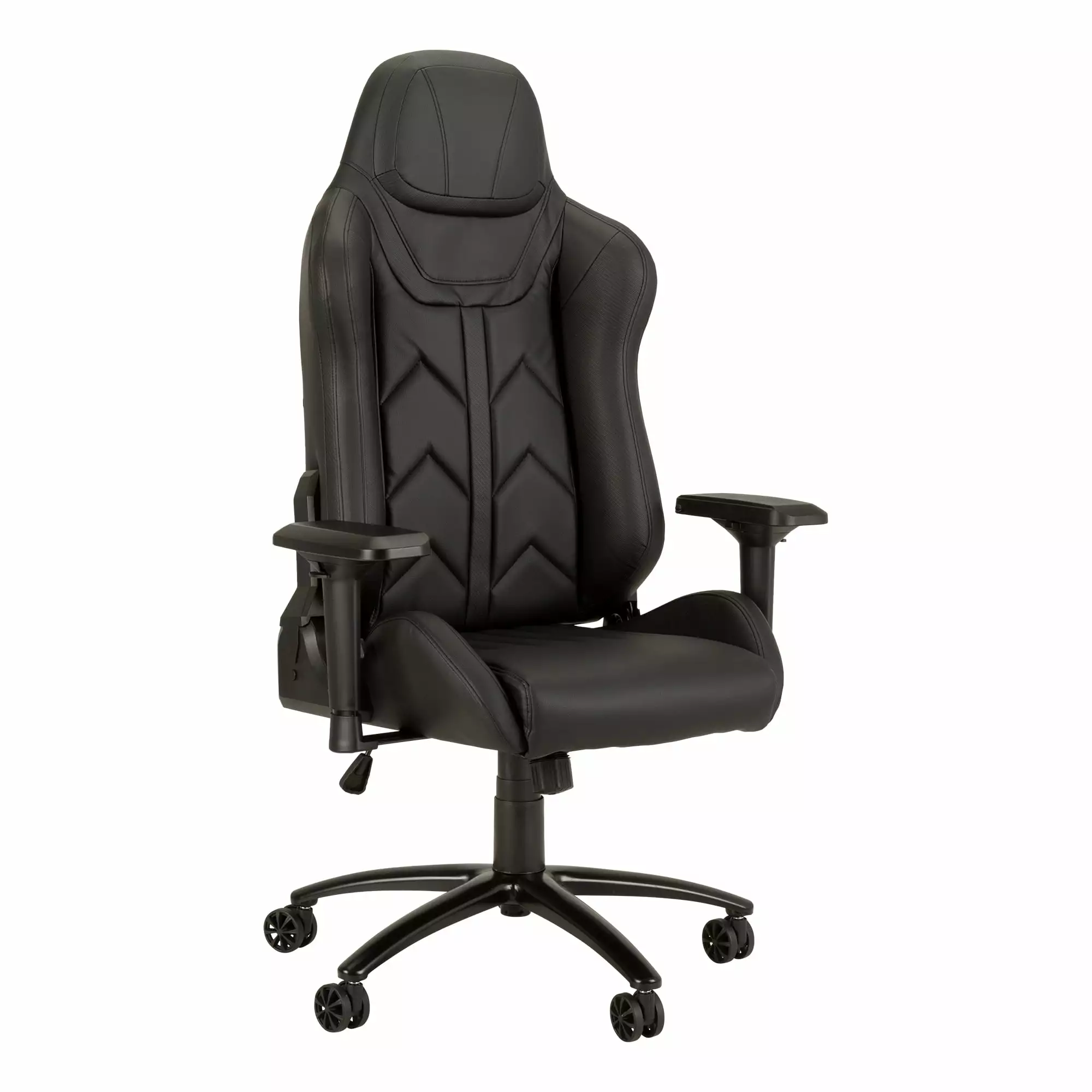 Norwood Commercial Furniture Deluxe High Back Fully Adjustable Gaming Style Office Chair Tilt Arms Black Norwood Commerica...