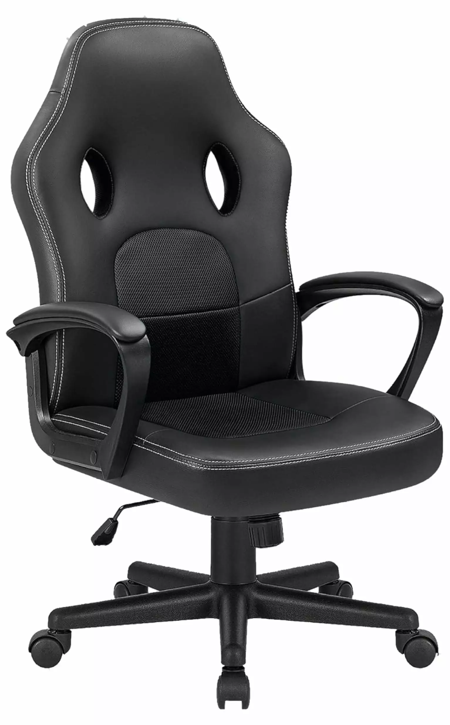Tyslan Computer Chair PU Leather High Back Office Chair Modern Racing Game Chair Adjustable Executive Chair Ergonomic Desk...