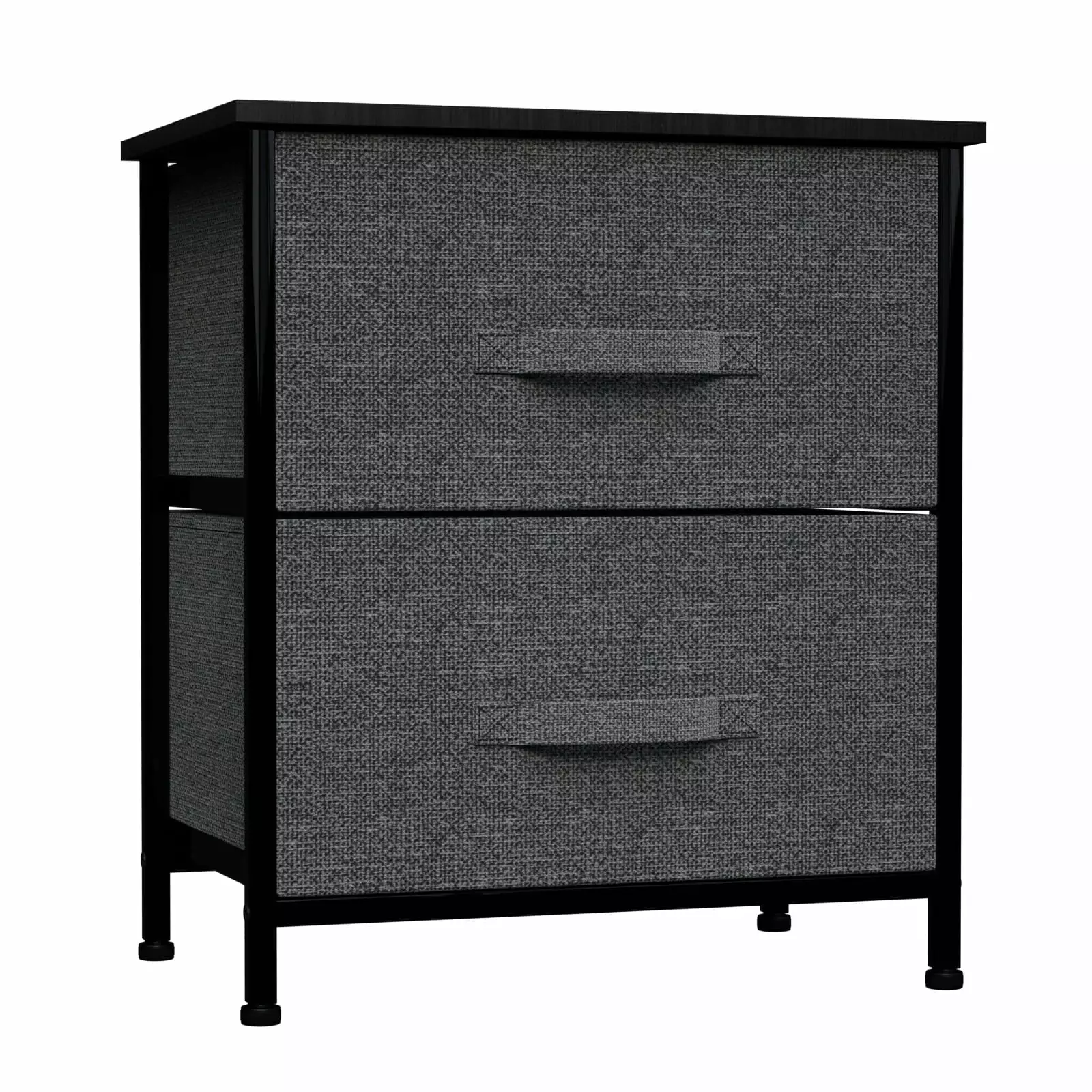 TKOOFN 2/3/4-Tier Closet Fabric Drawers Dresser Storage Arranger Steel Frame Bedroom Hallway