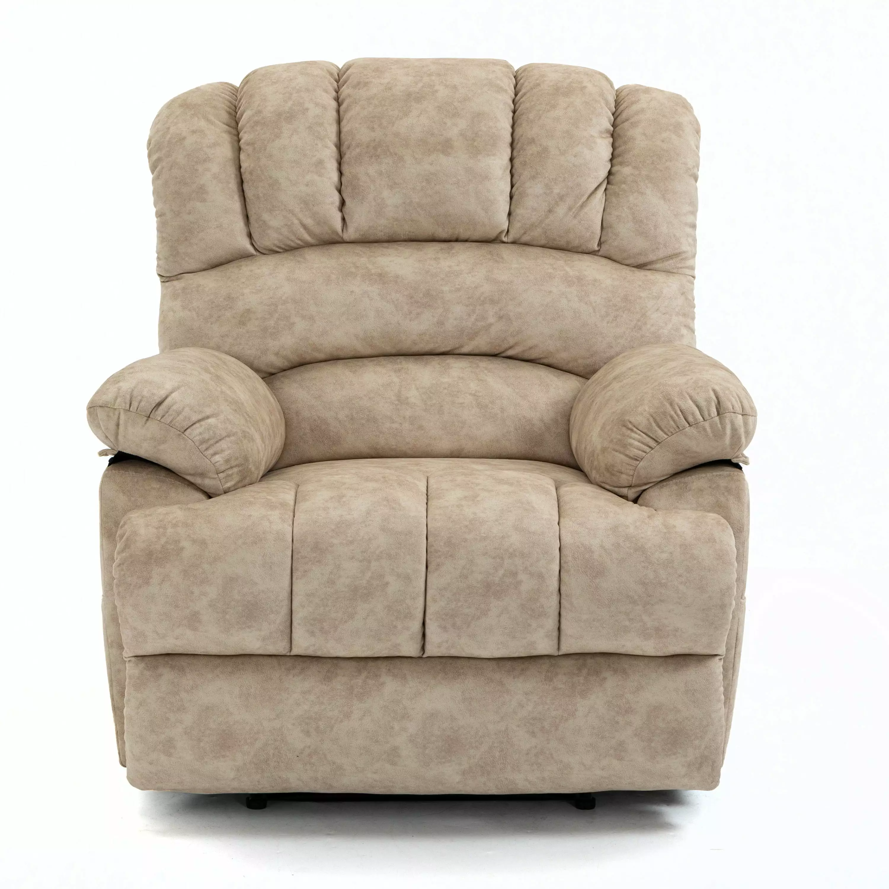 Thomson Large Fabric Recliner Chair Beige Living Room Go Green Woods