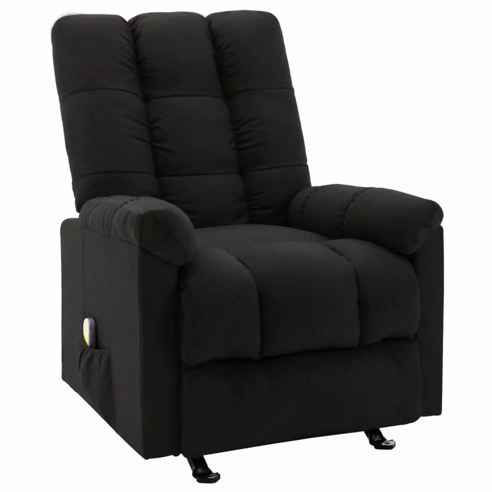 Recliner Black Fabric Htovila