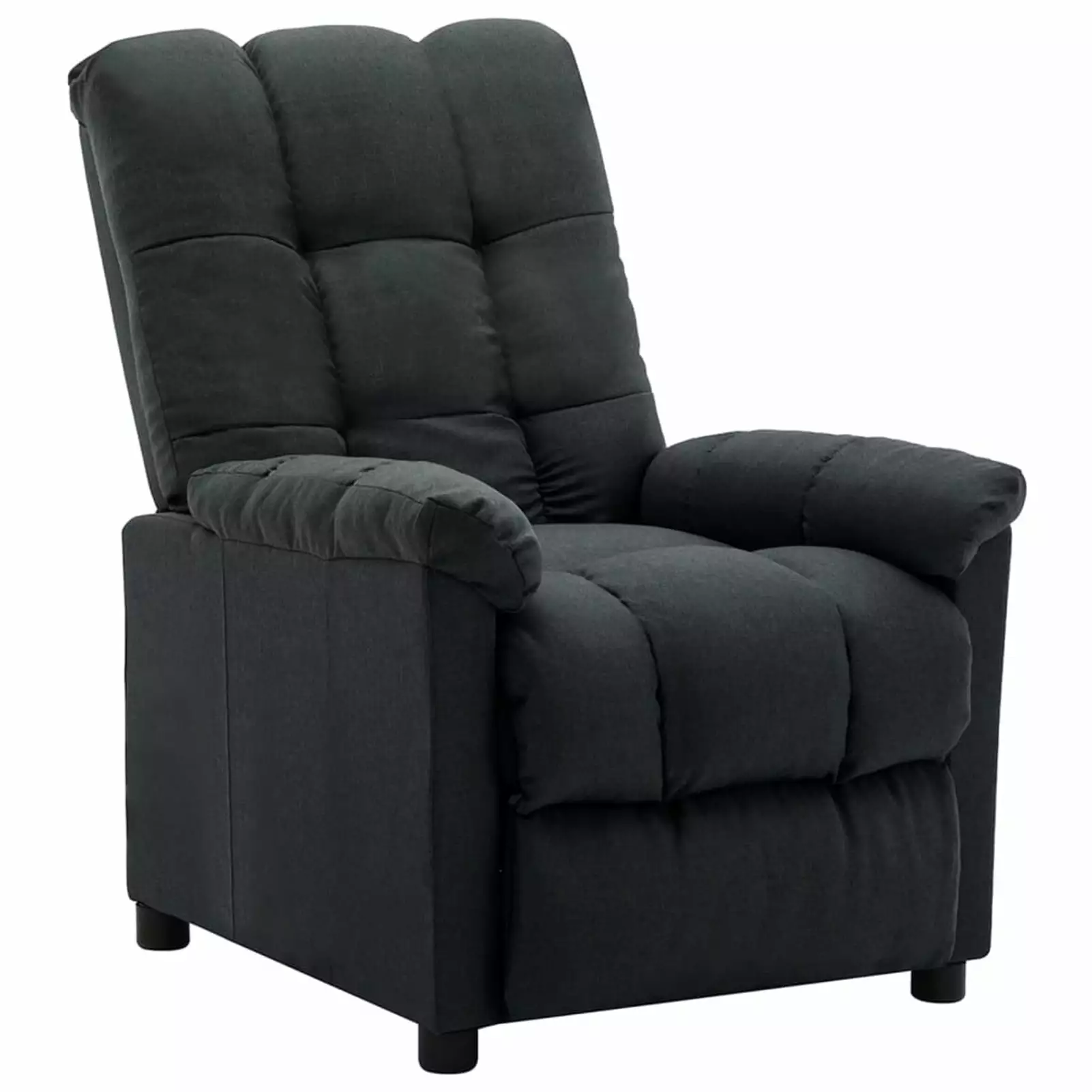 Irfora Adjustable Fabric Recliner Chair Elderly Dark Fabric 38.9 x 38.9 x 40.1 Inches