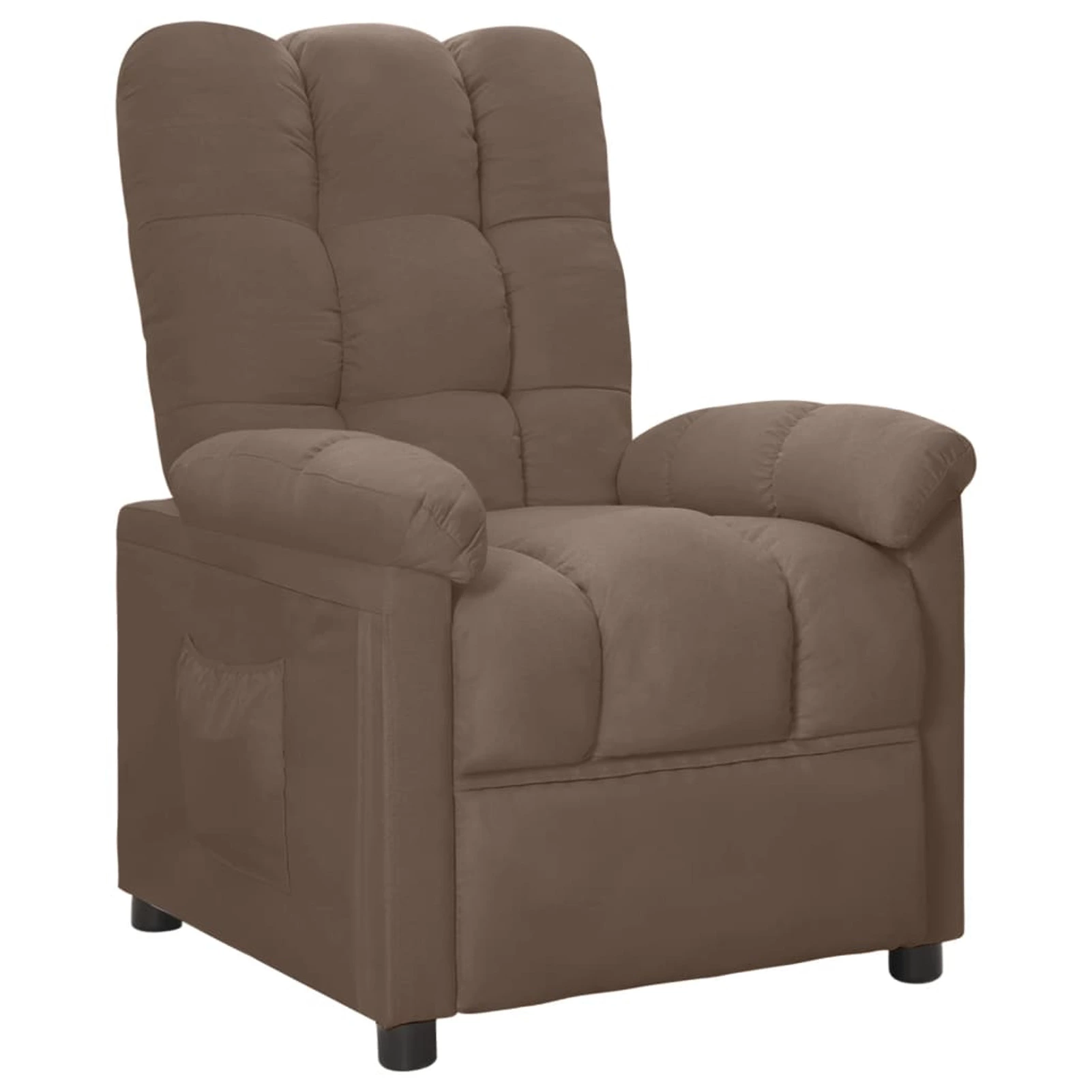 Irfora Recliner Chair Taupe Fabric Adjustable Living Room Theater Recliner
