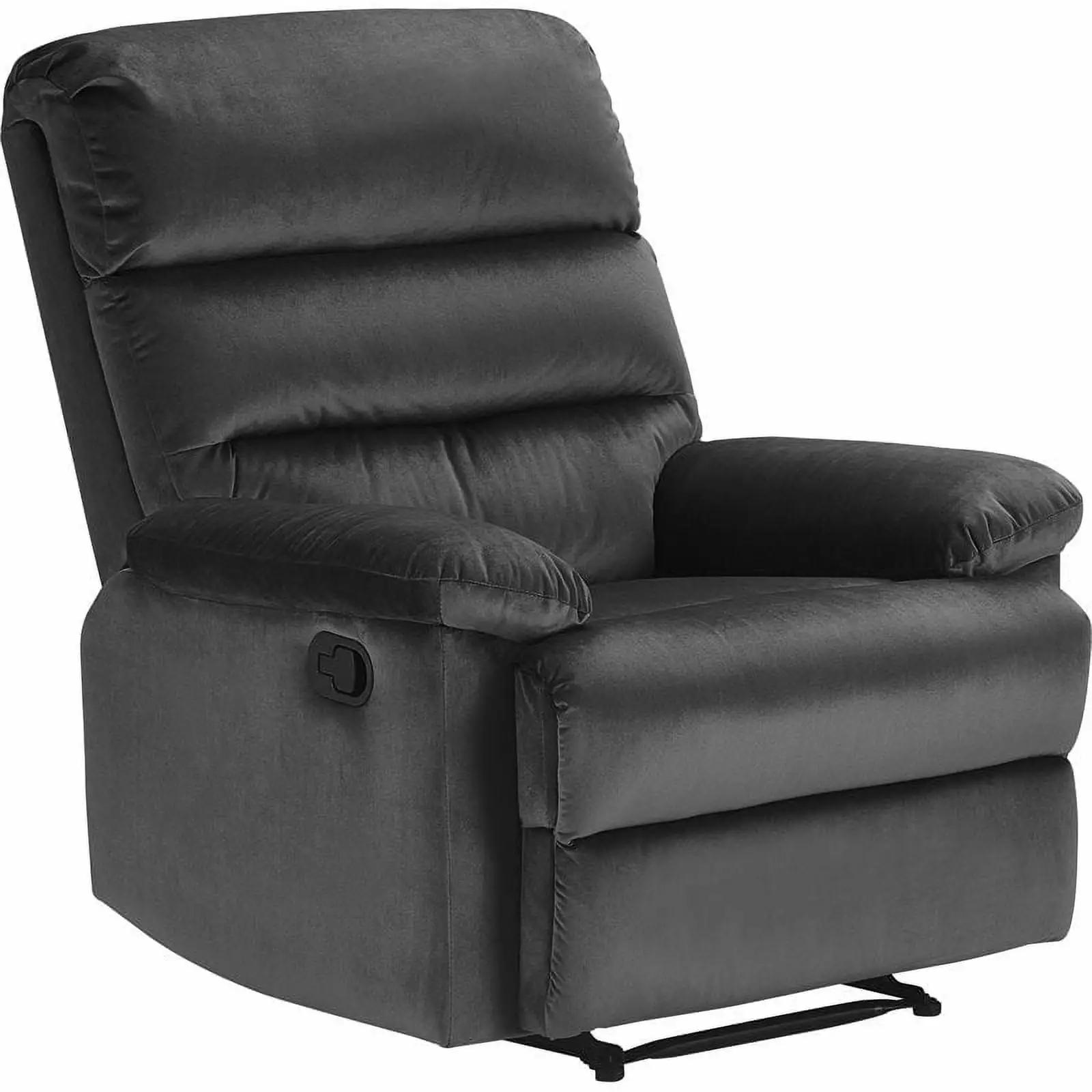 ClickDecor Davis Recliner Chair Dark Gray Comfortable Lounge Chair Truly Home
