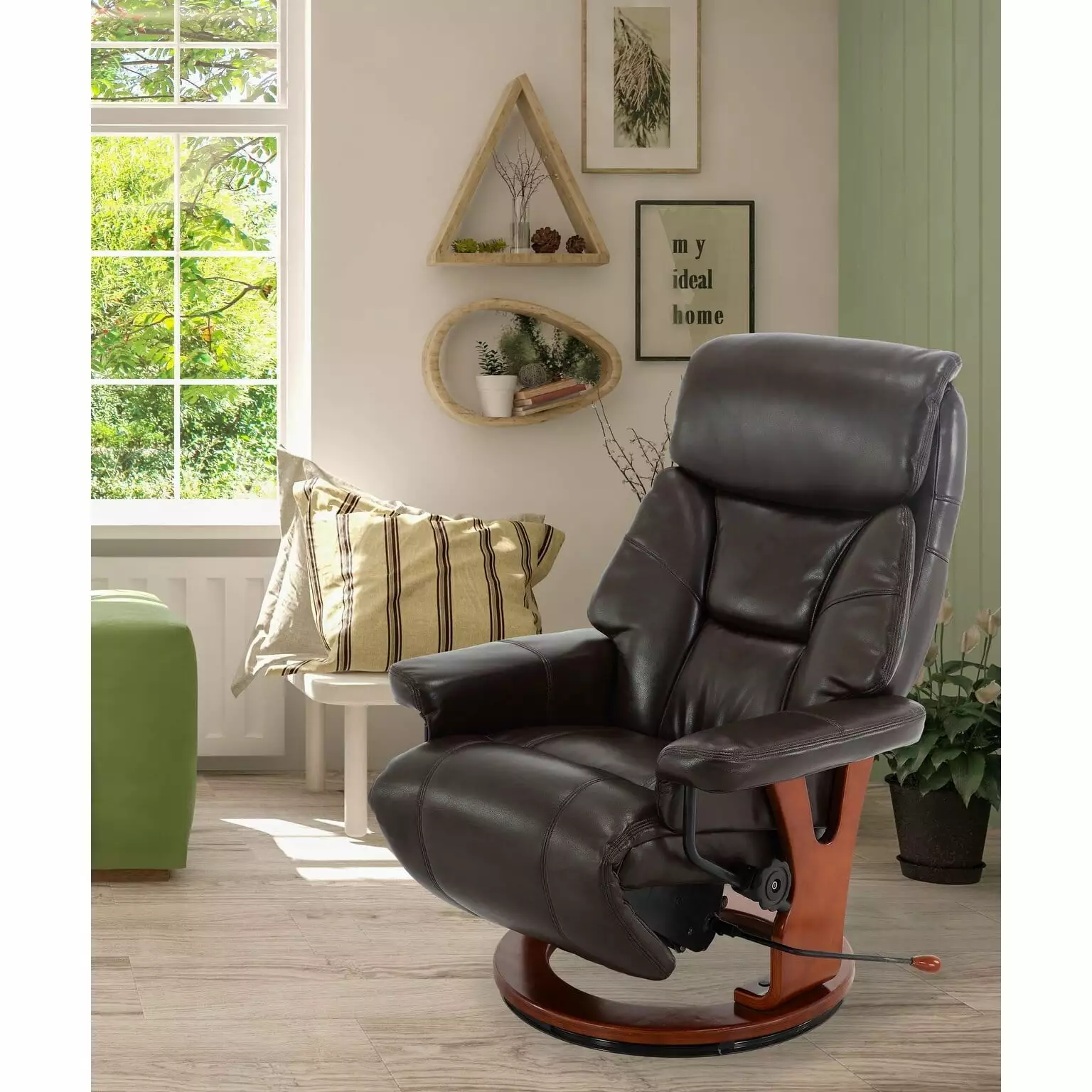 Faux Leather Recliner Brown - Durable and Stylish Living Room Chair Bed Bath & Beyond