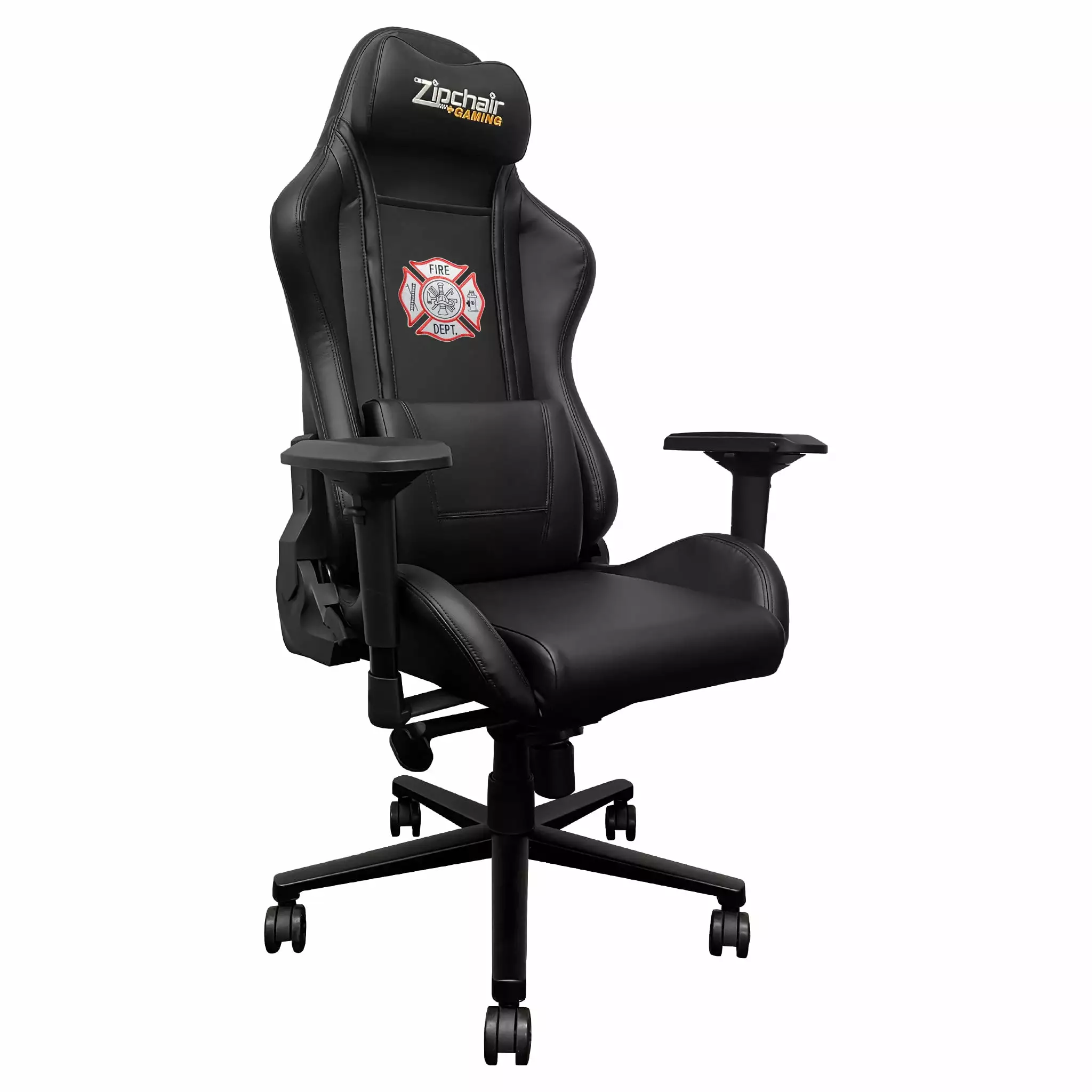 Xpression Pro Gaming Chair Maltese Cross Logo - First Responder Themed Ergonomic Chair DreamSeat
