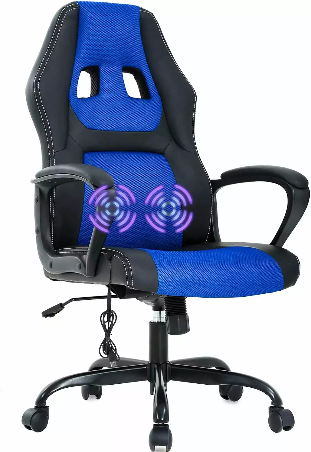 360 Degree Swivel Gaming Chair Adjustable 5 Position Folding Floor Chair TV LHY