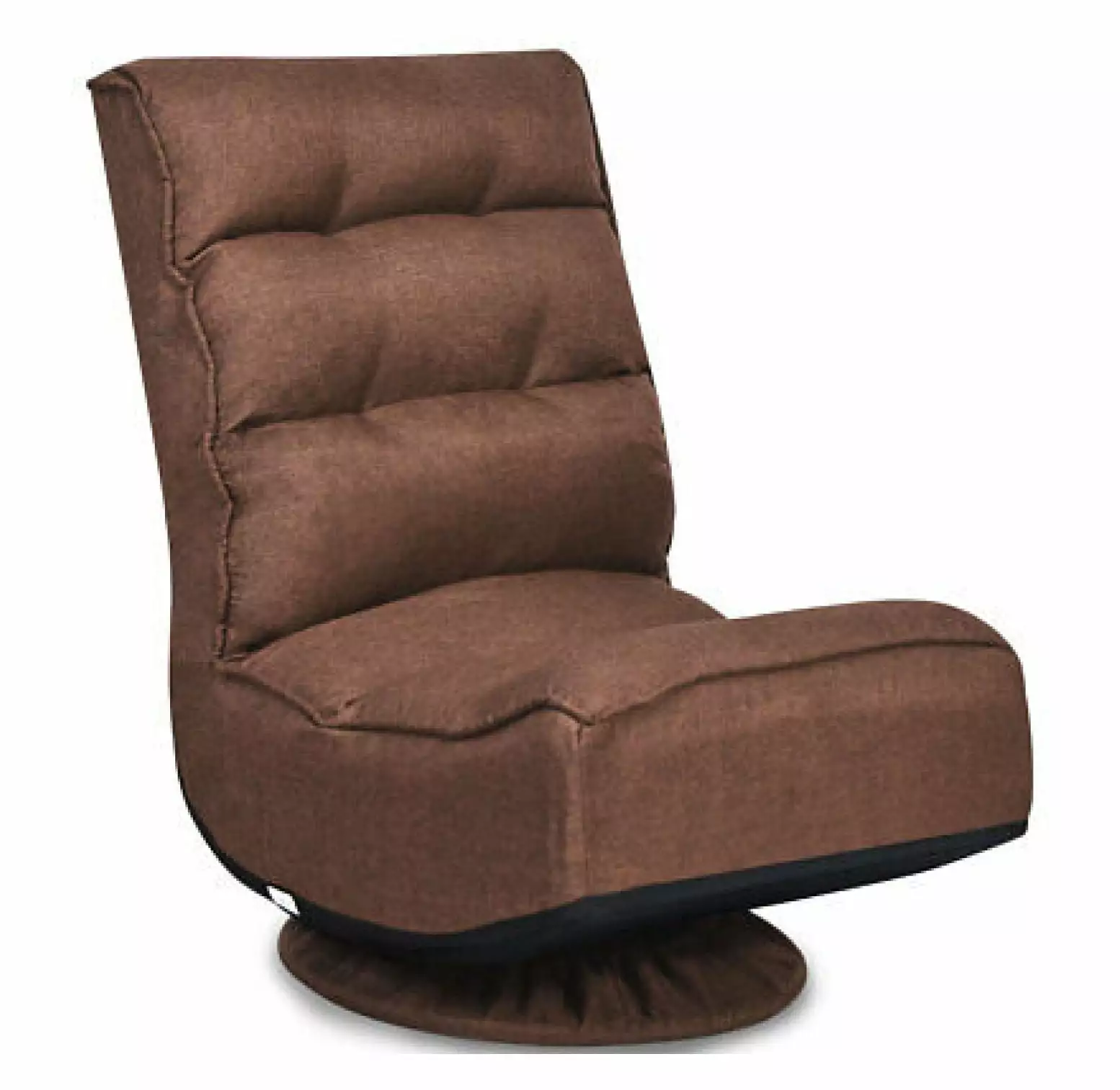 ZJINJIN 360 Degree Swivel Floor Gaming Chair 6-Position Folding Lazy Sofa Coffee