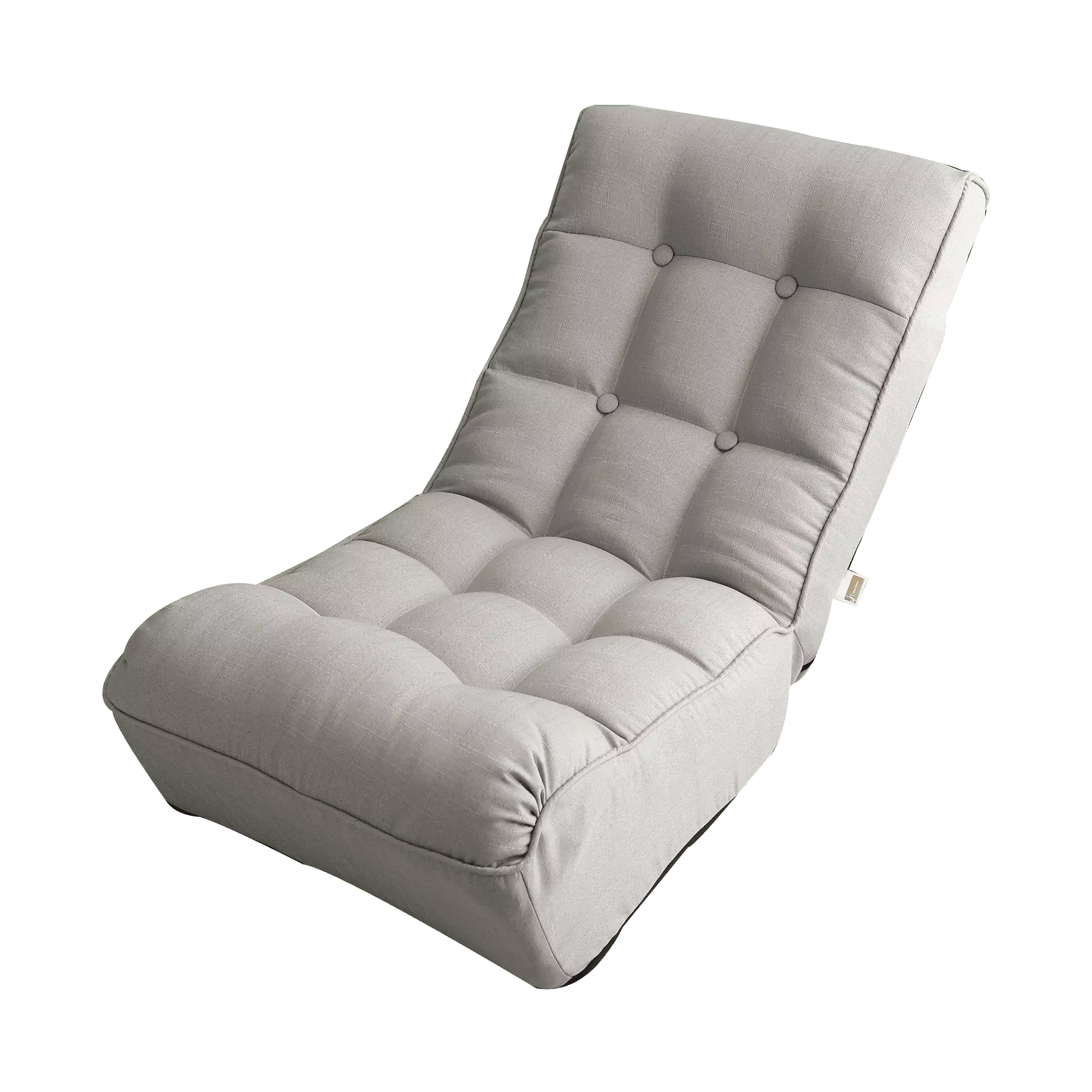 DLPIN Recliner Sofa - Floor Chair Back Support and 4 Adjustable Positions - Lazy Sofa Tatami Balcony Reclining Leisure Sofa