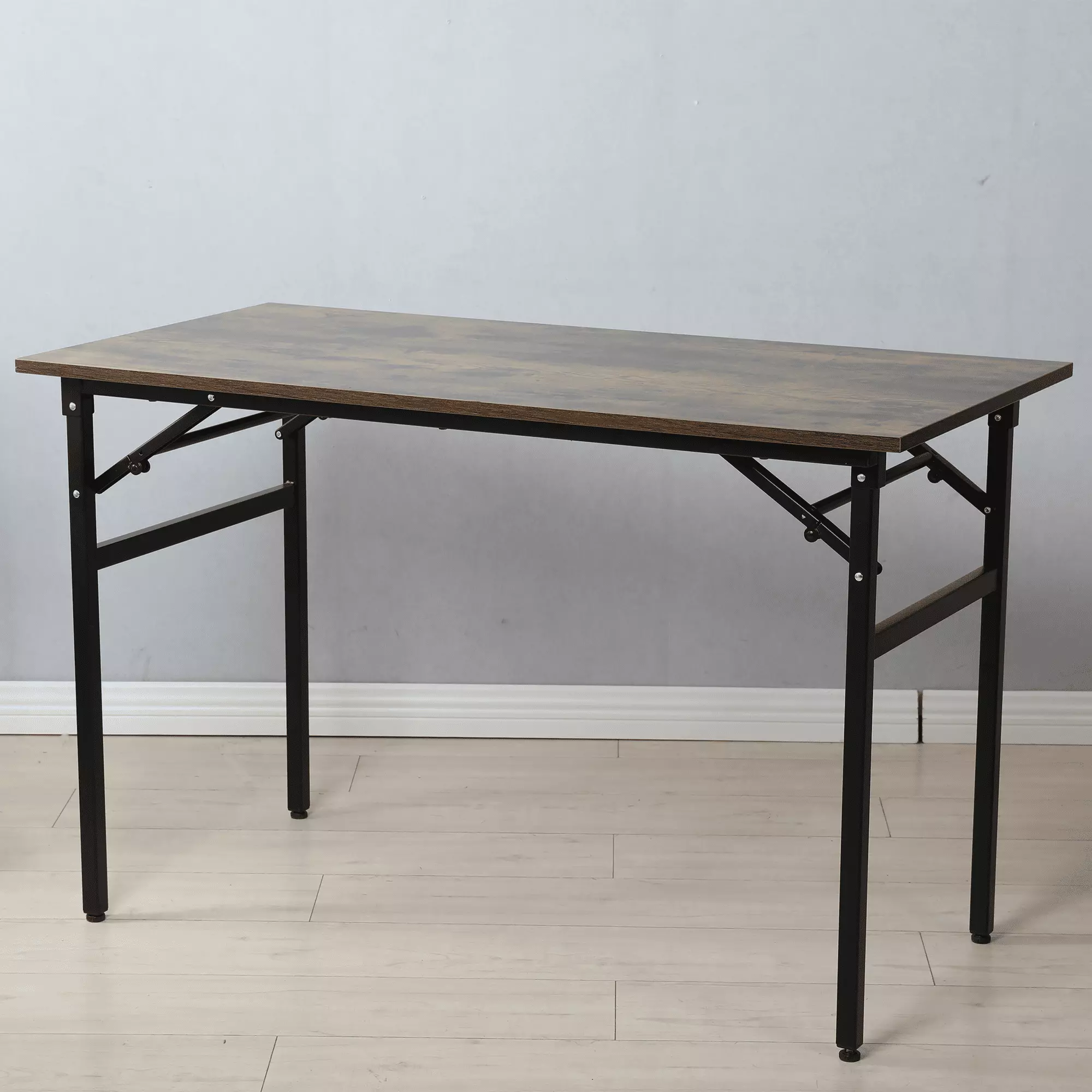 SESSLIFE 31 1/2 Small Foldable Writing Table Sturdy Heavy Duty Folding Computer Desk Small Spaces