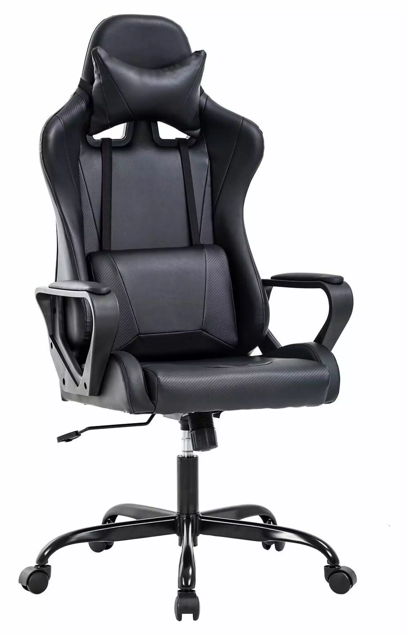 Depot Esh High-Back PU Leather Gaming Chair Reclining Ergonomic Office Computer Chair
