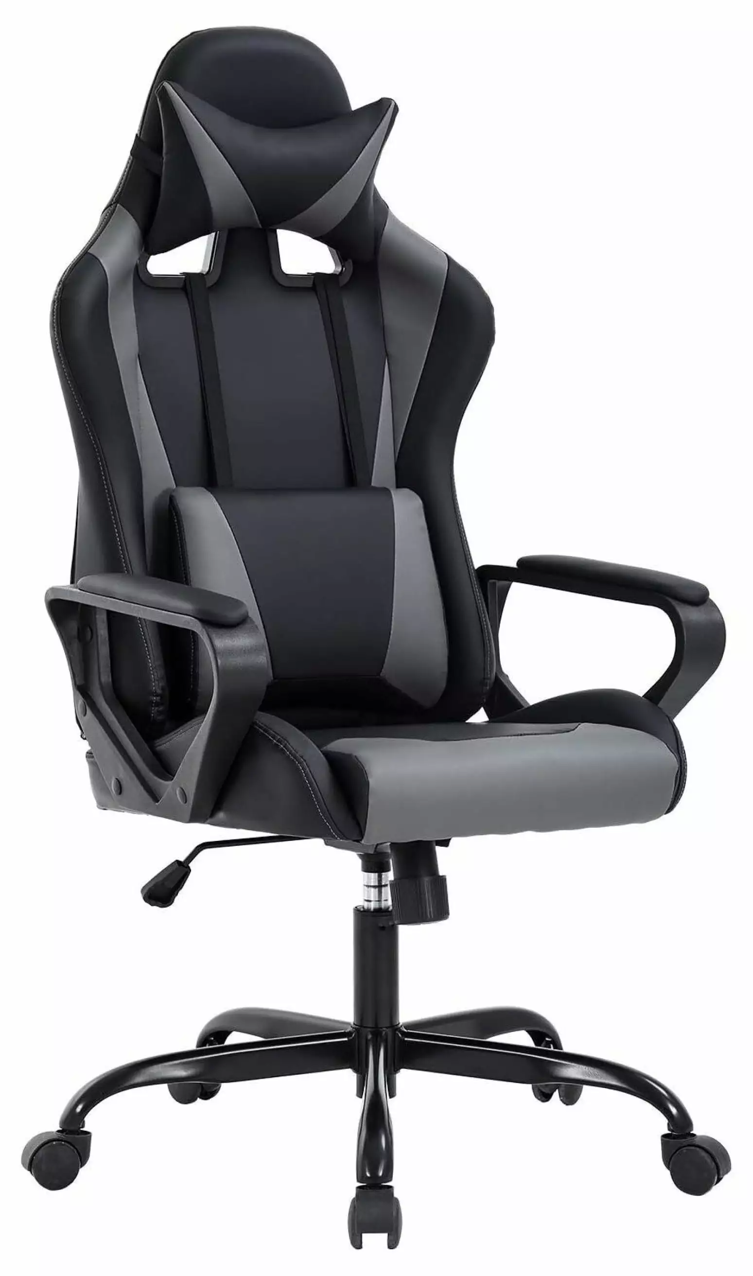 Depot Esh Office Chair Racing High-Back PU Leather Gaming Chair Reclining Computer Chair