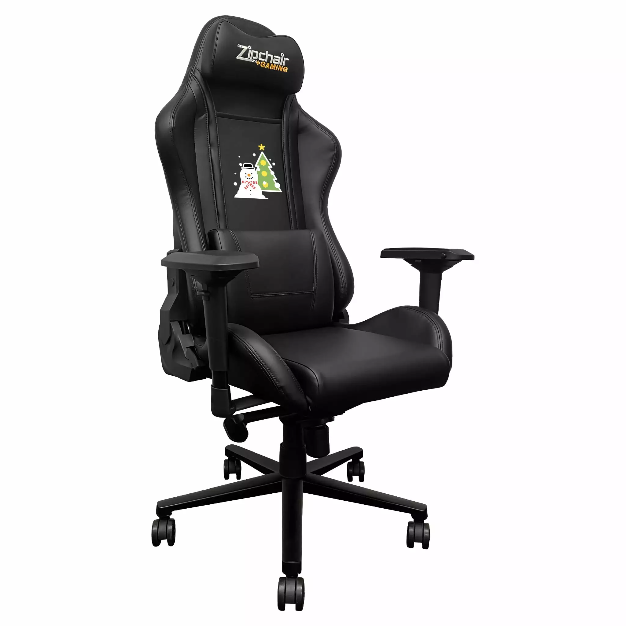 Xpression Pro Gaming Chair Snowman and Tree Logo - Winter Themed Ergonomic Gaming Chair DreamSeat