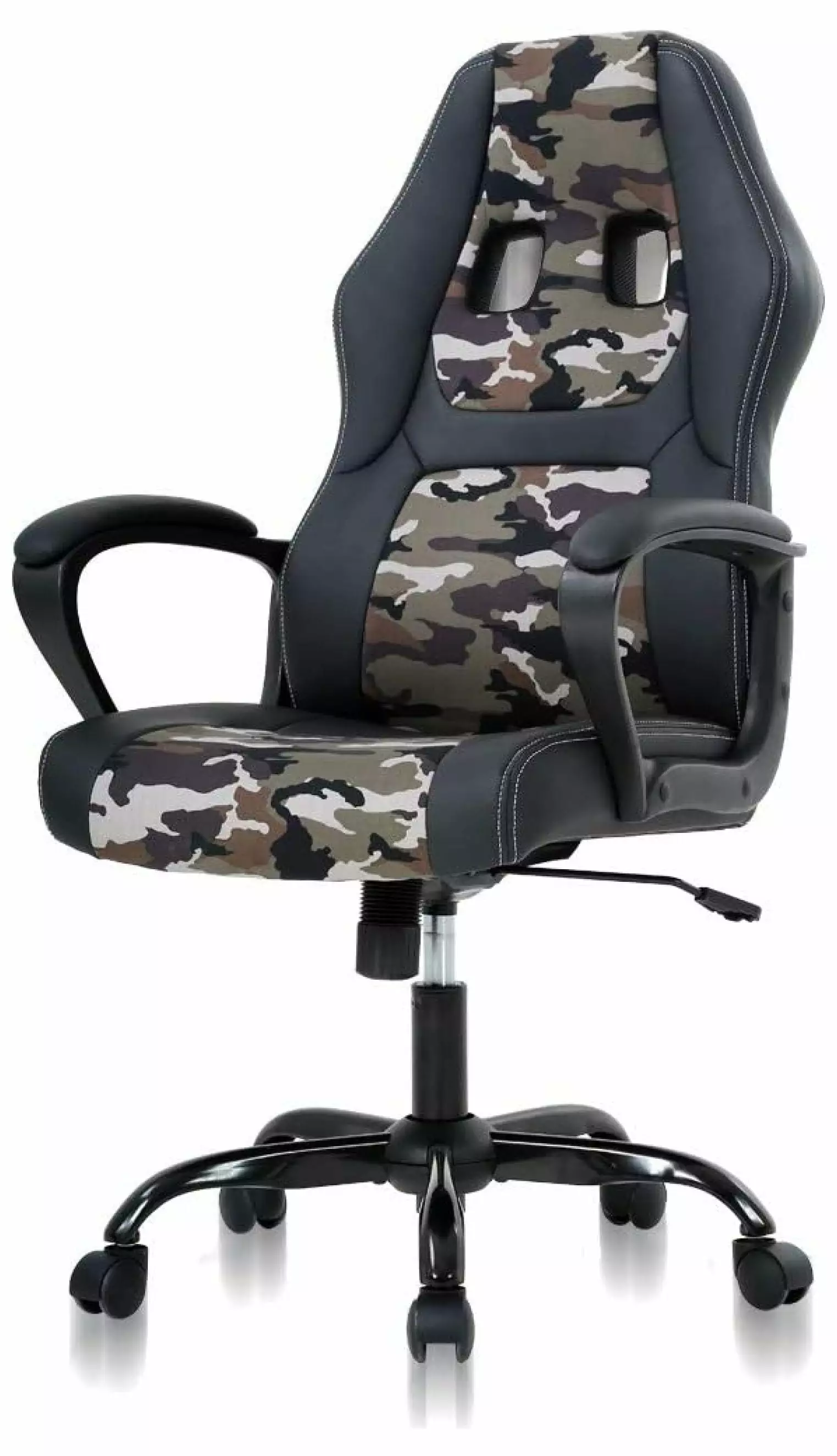 Office Chair Gaming Desk Racing PC Ergonomic Heavy Duty PU Leather Video Game Chair Camo han chong