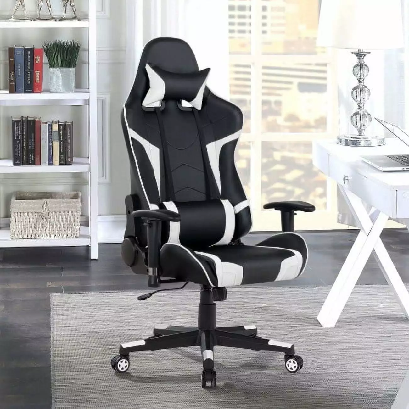 Massage Gaming Chair Lumbar Support - Upgrade Comfort Office and Home Use Hooya Imp.& Exp.