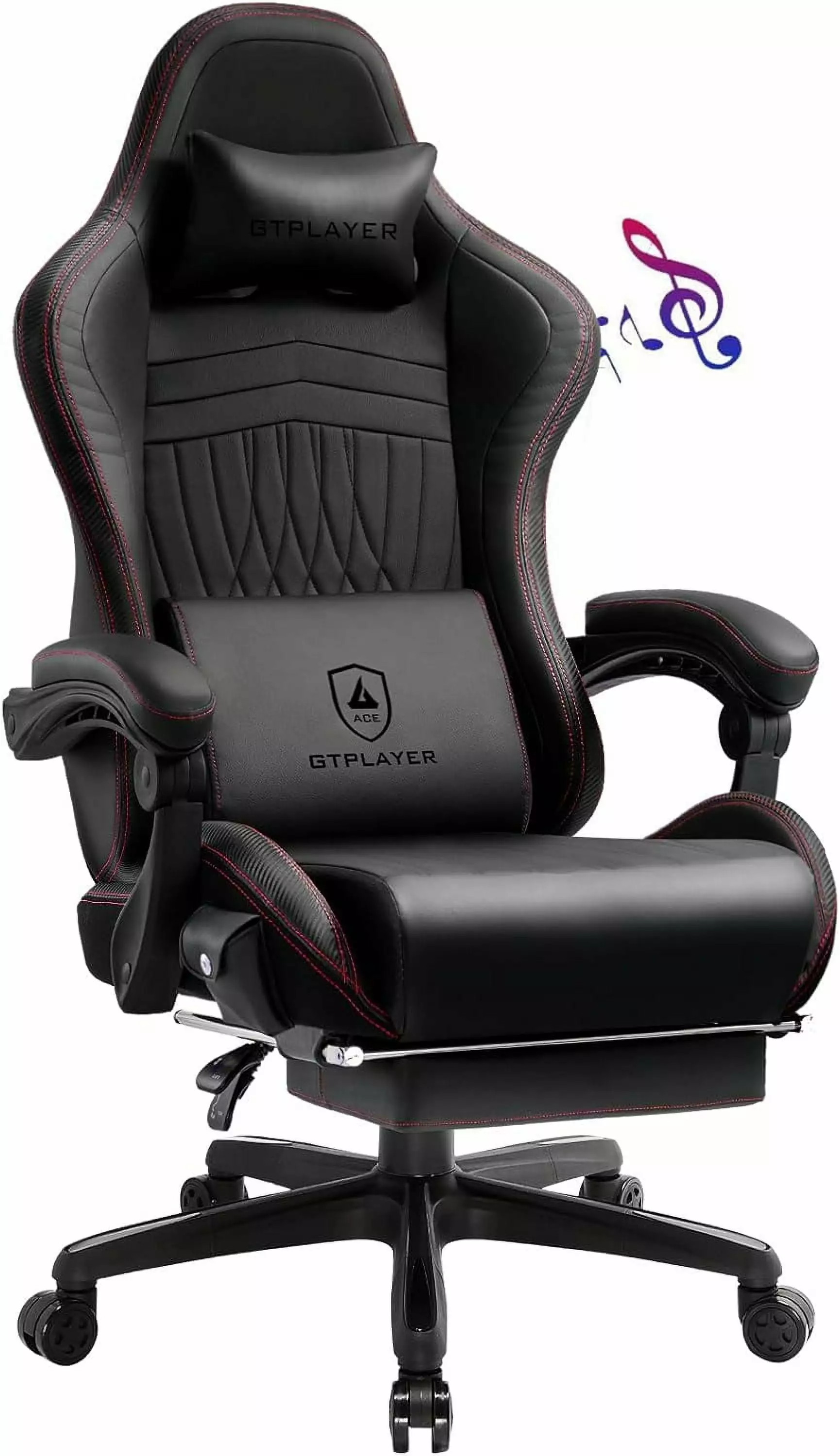 Pro-R Gaming Chair Red Ergonomic Office Desk Chair Gamers LHY