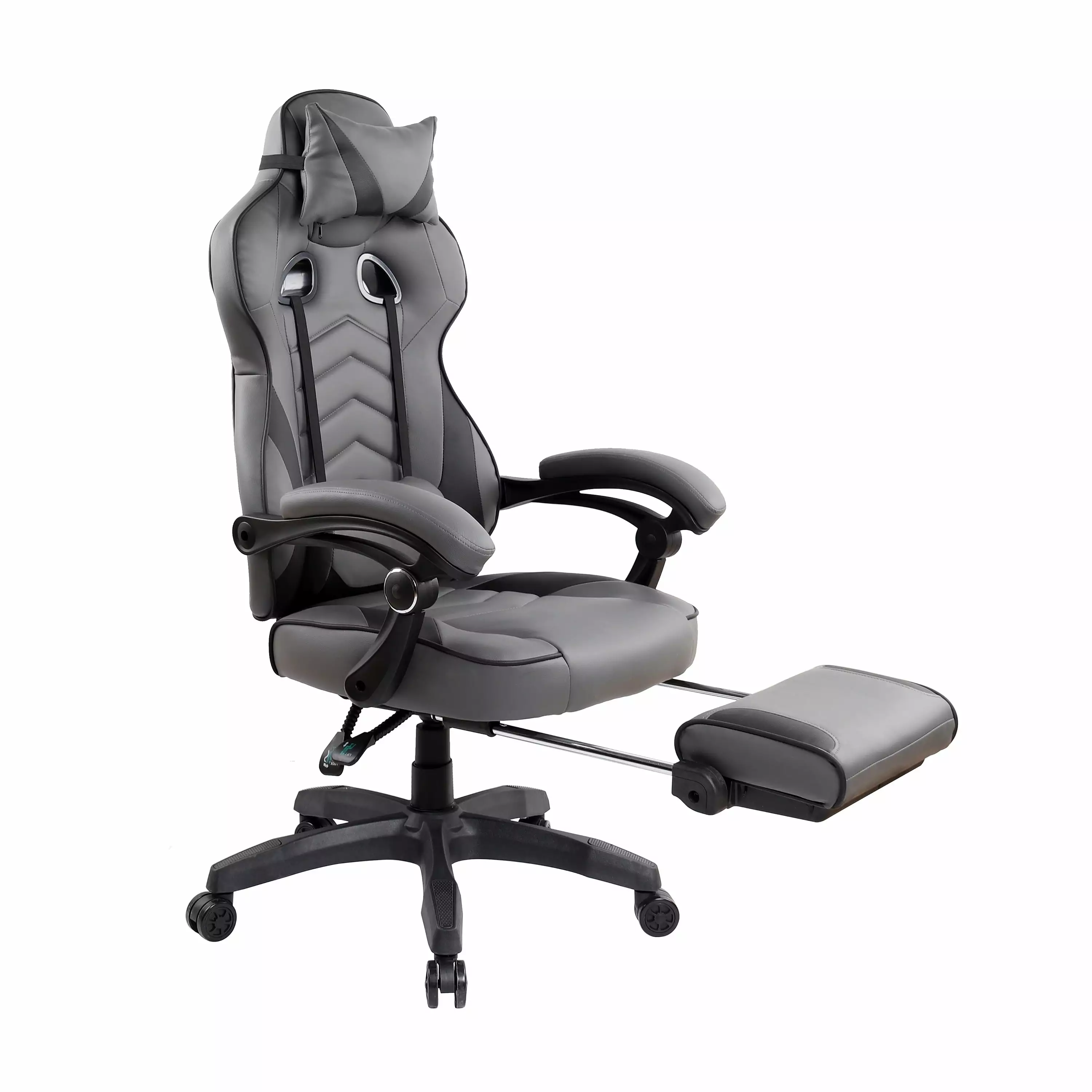 Marcree Gaming Racing Style Fully Reclining Executive Office Chair Footrest
