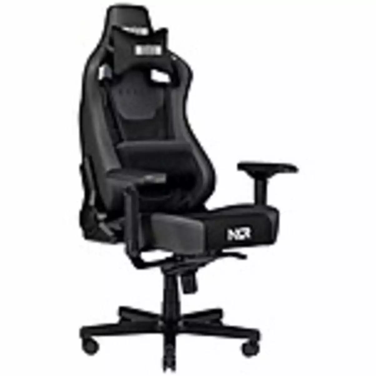 Next Level Racing Elite Gaming Chair Black Leather Suede Edition Game Aluminum PU Leather