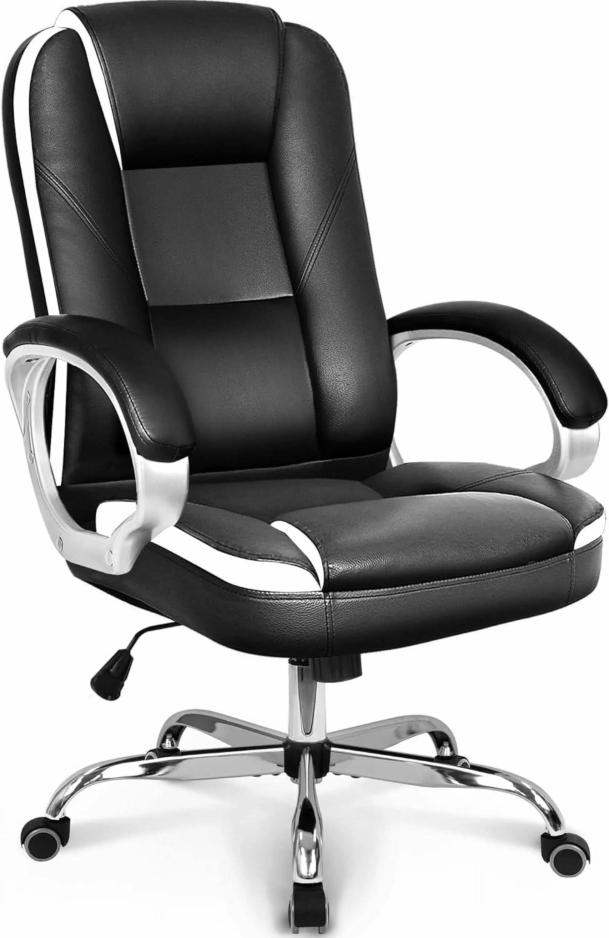 Office Gaming Chair Ergonomic High Back Cushion Lumbar Support Adjustable Swivel Rolling Chair