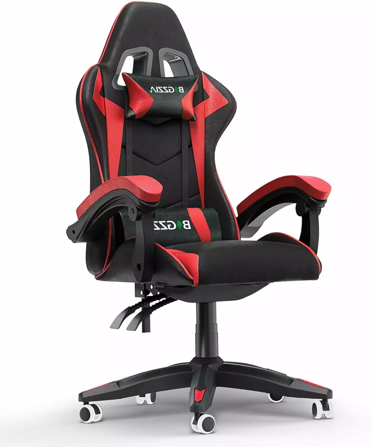 Red Ergonomic Gaming Chair Headrest and Lumbar Support High Back Adjustable Reclining Computer Seat WEIKE